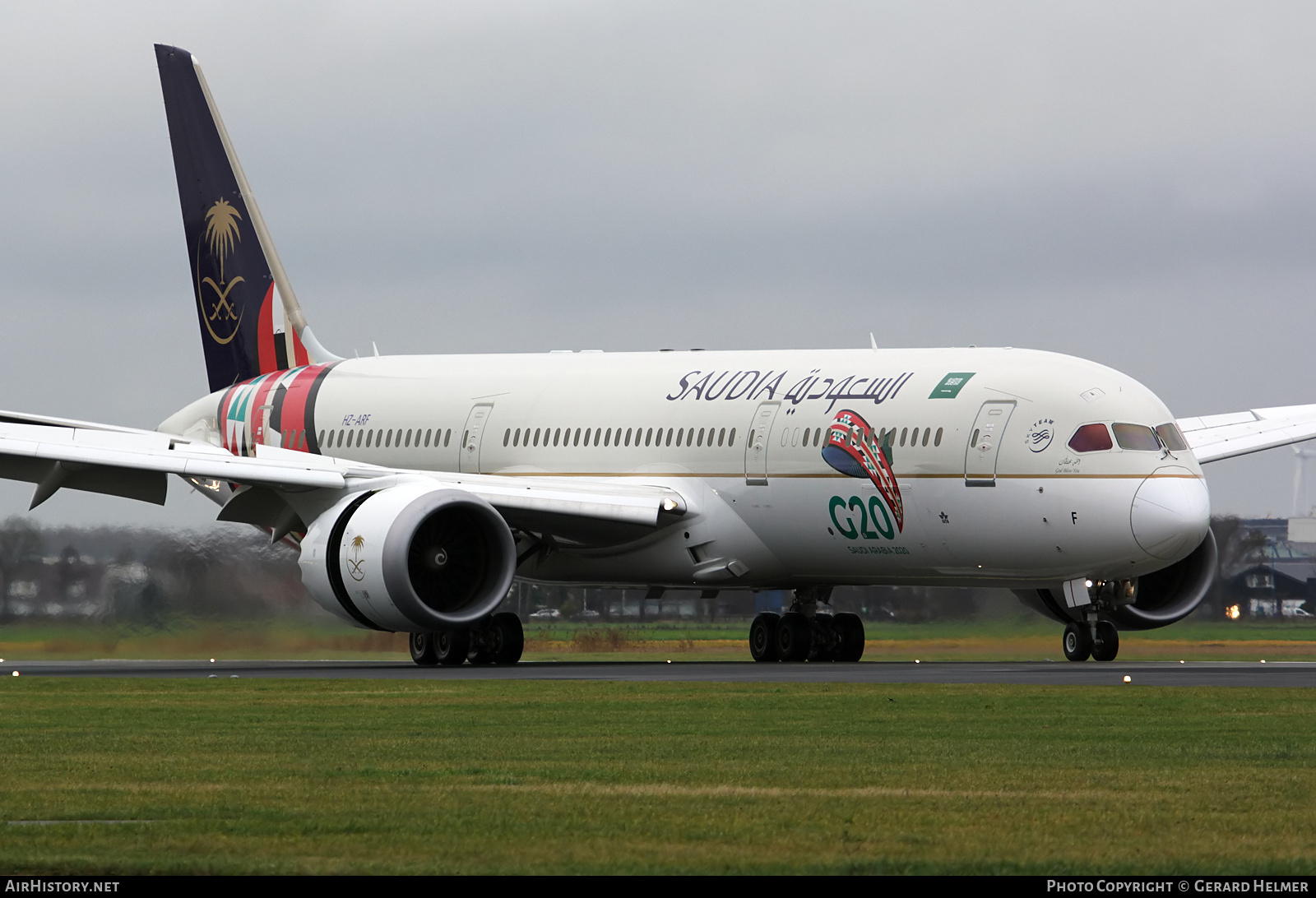 Aircraft Photo of HZ-ARF | Boeing 787-9 Dreamliner | Saudia - Saudi Arabian Airlines | AirHistory.net #323260