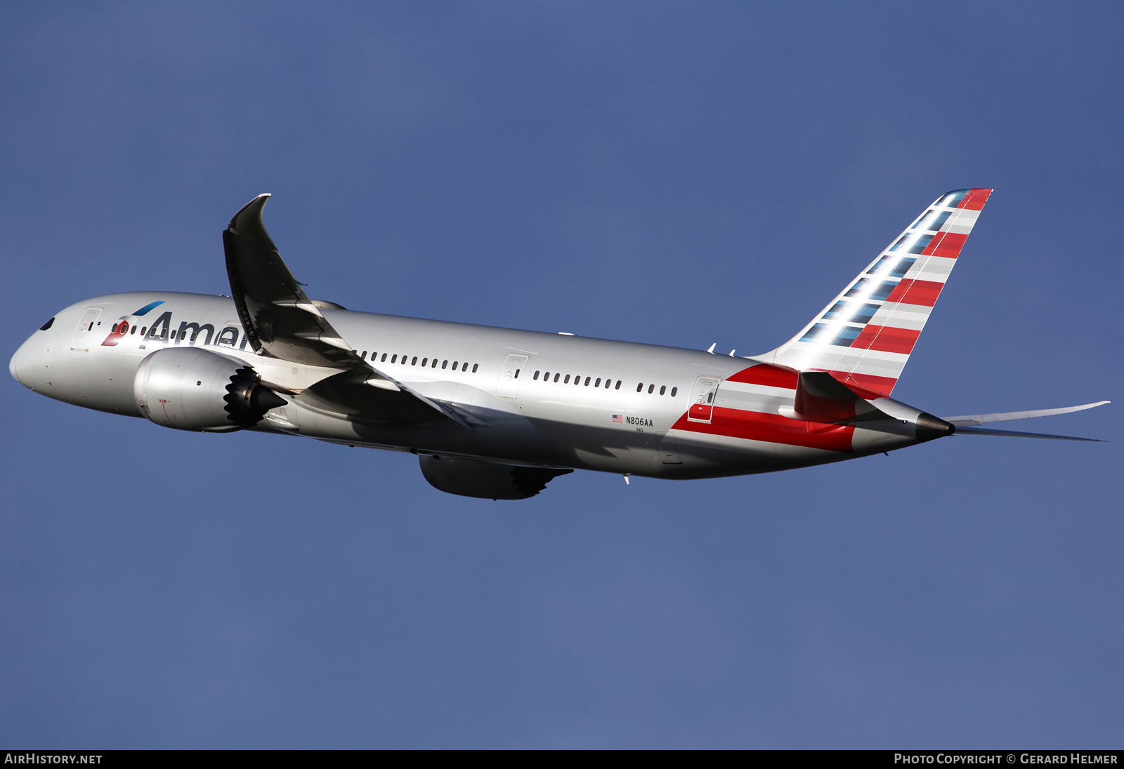 Aircraft Photo of N806AA | Boeing 787-8 Dreamliner | American Airlines | AirHistory.net #323262