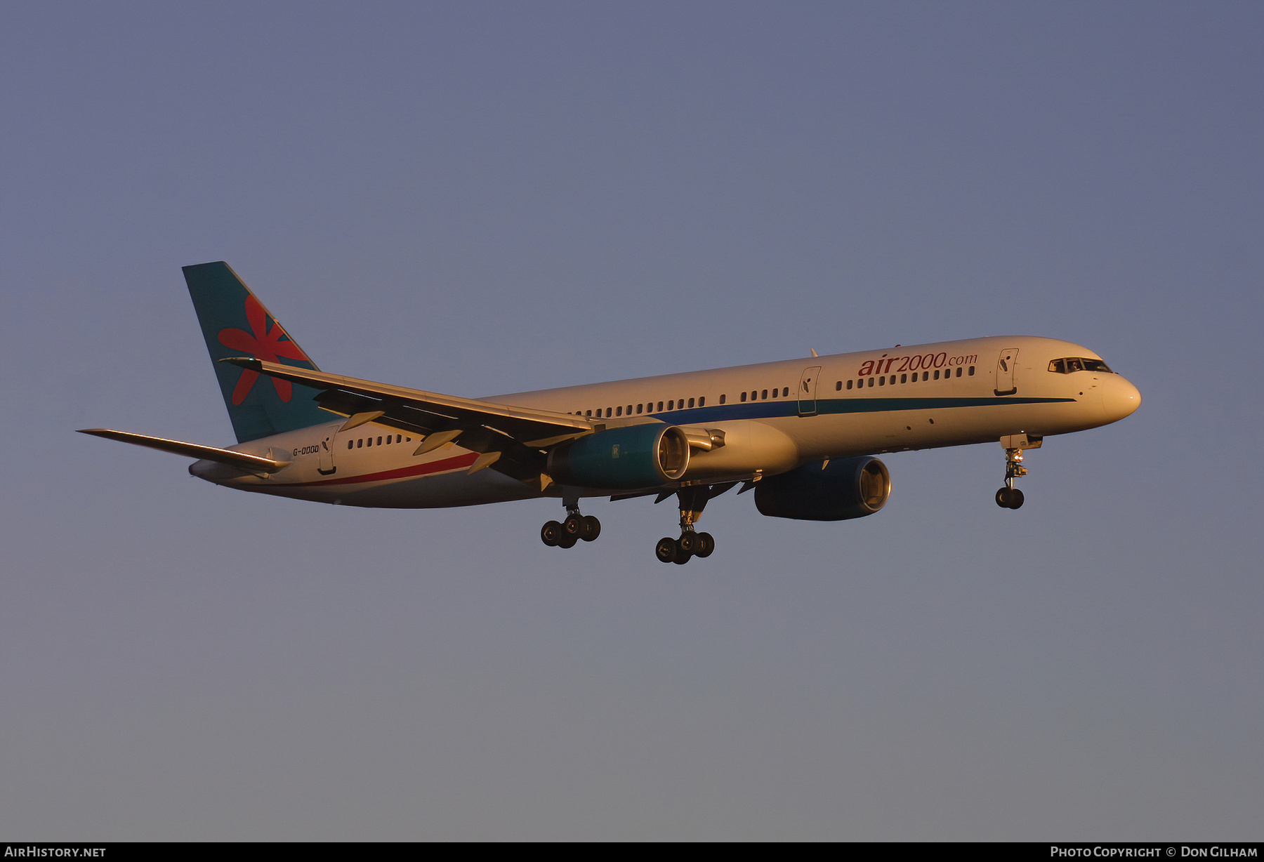 Aircraft Photo of G-OOOD | Boeing 757-28A | Air 2000 | AirHistory.net #323279