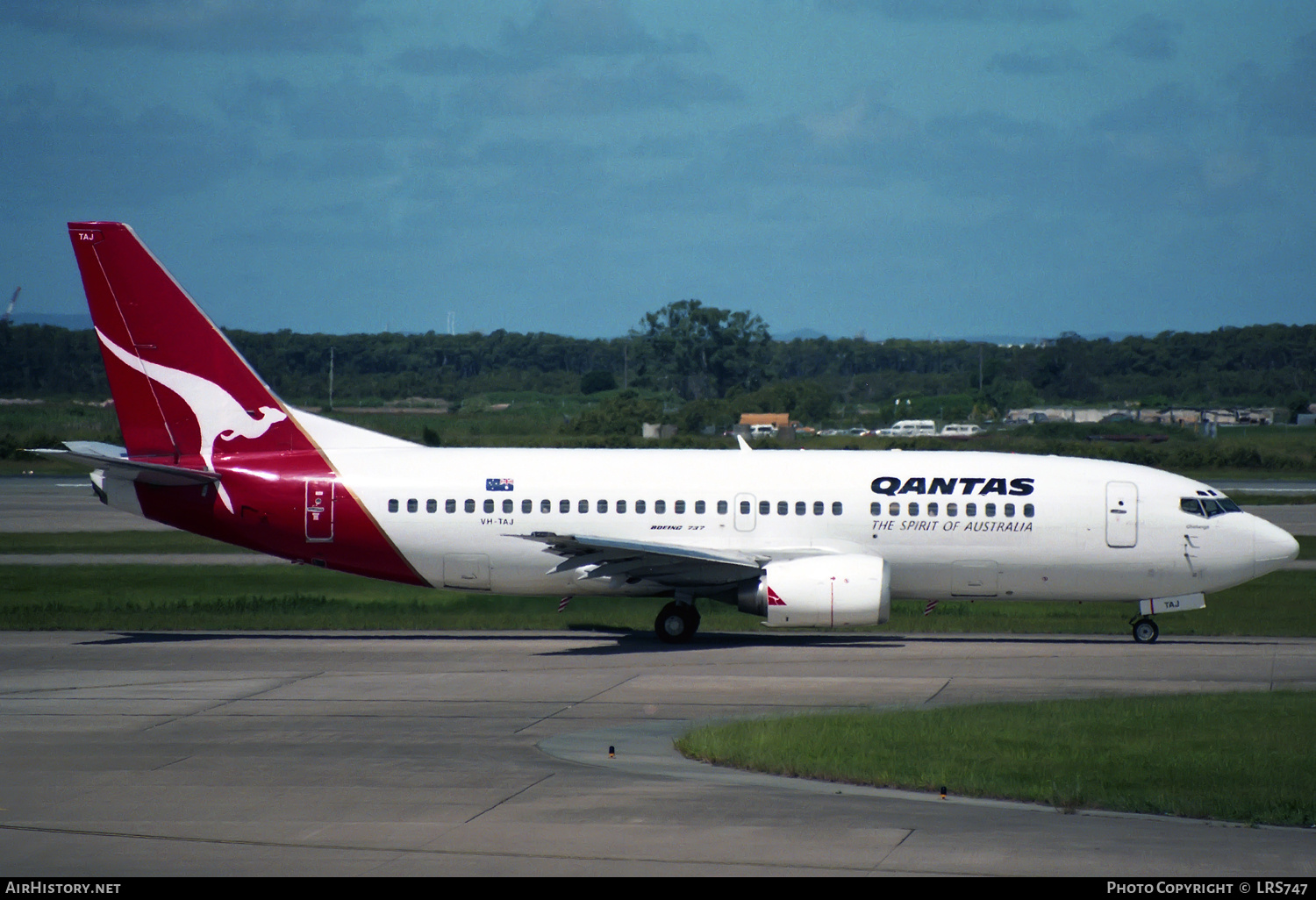 Aircraft Photo of VH-TAJ | Boeing 737-376 | Qantas | AirHistory.net #323285