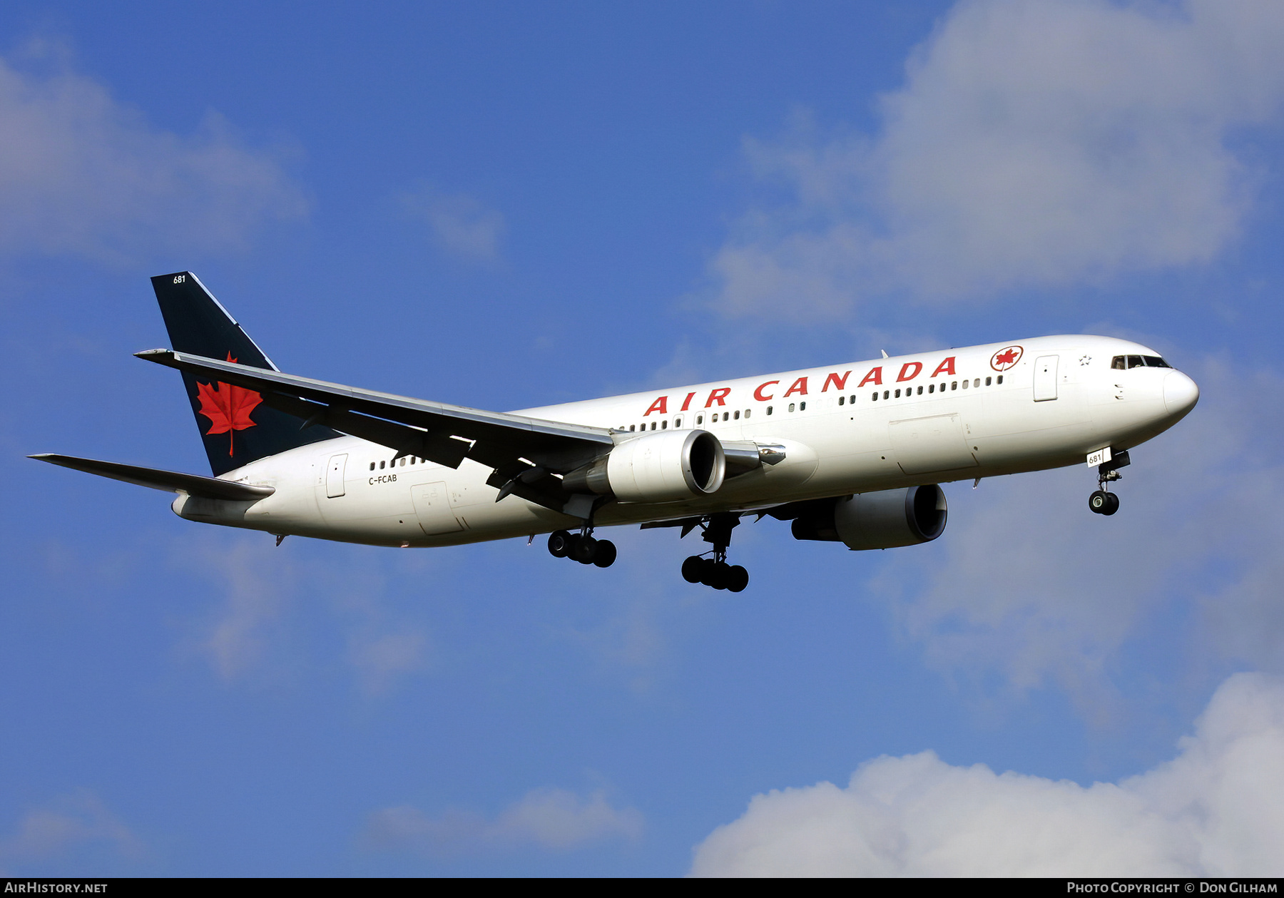 Aircraft Photo of C-FCAB | Boeing 767-375/ER | Air Canada | AirHistory.net #323286
