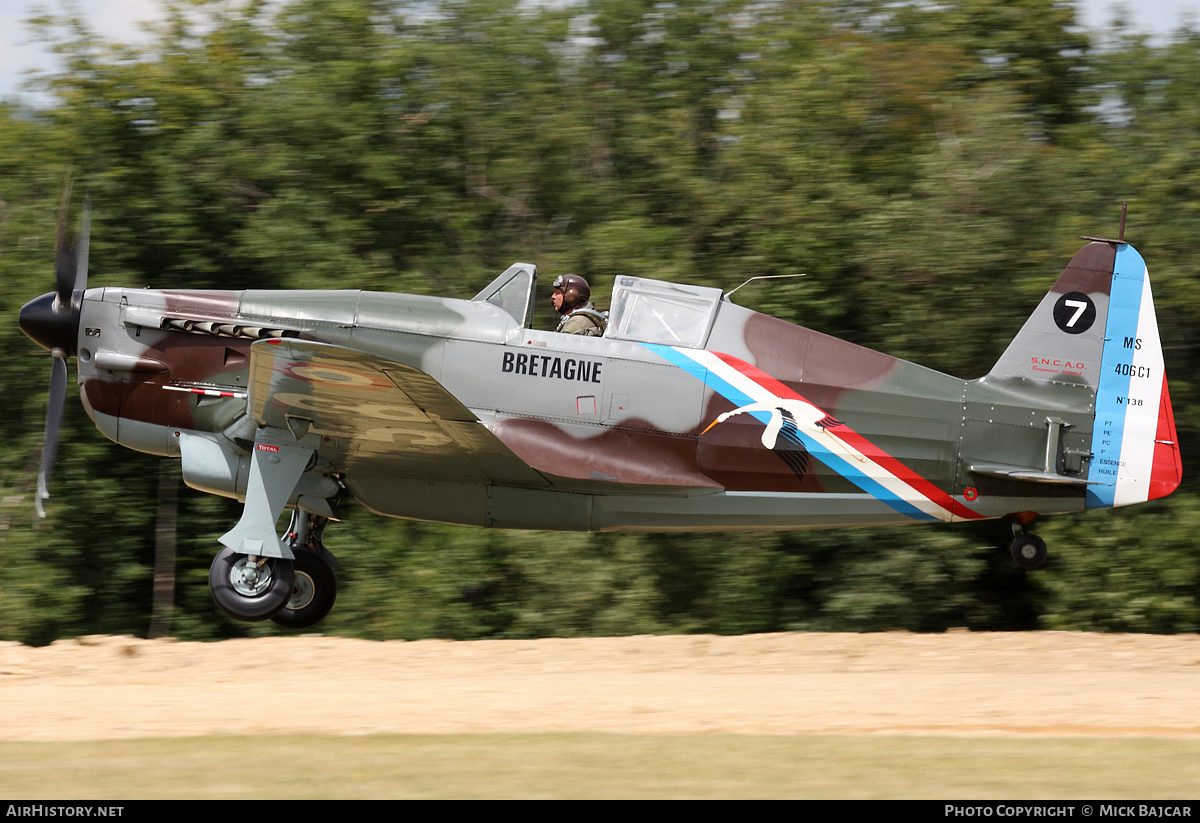 Aircraft Photo of HB-RCF / N458 | Morane-Saulnier D-3801 (MS-412) | France - Air Force | AirHistory.net #323291