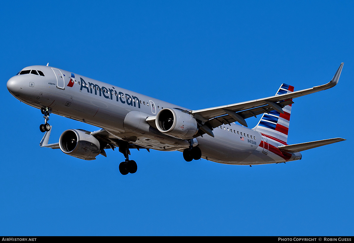 Aircraft Photo of N413AN | Airbus A321-253NX | American Airlines | AirHistory.net #323293