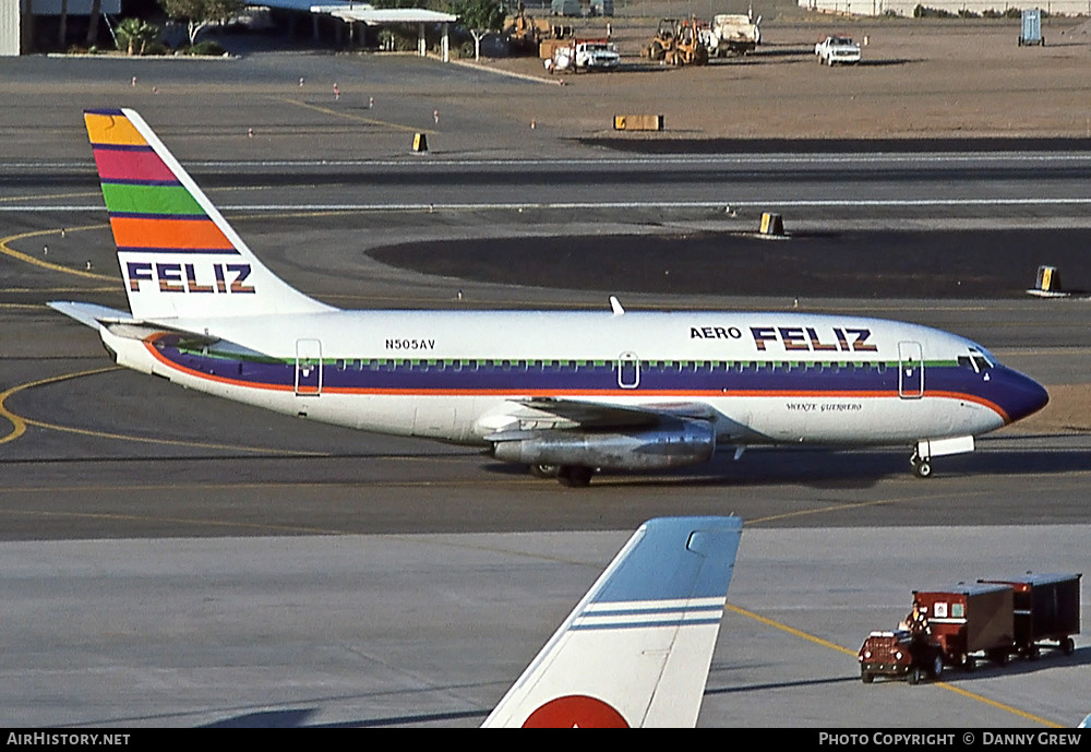 Aircraft Photo of N505AV | Boeing 737-281 | Aero Feliz | AirHistory.net #323297