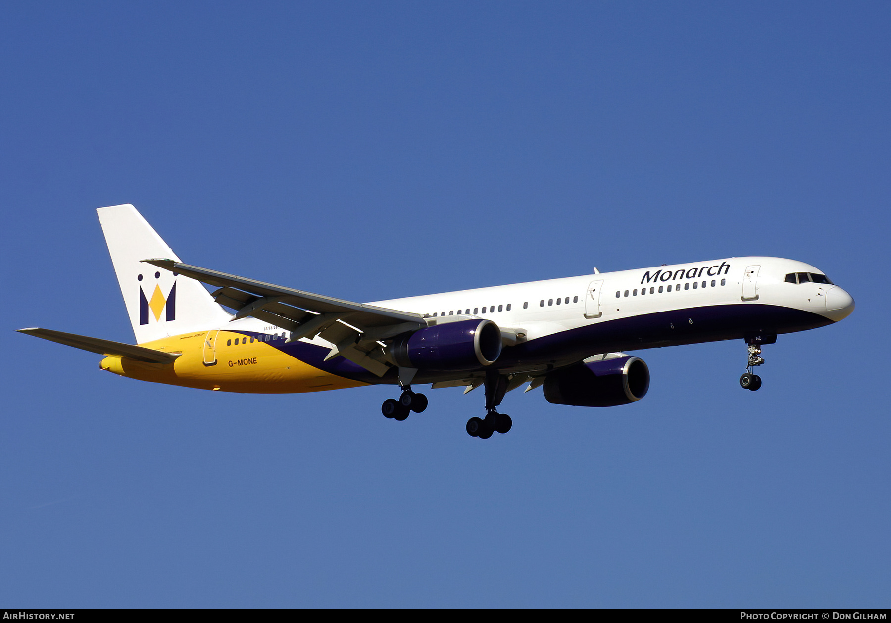 Aircraft Photo of G-MONE | Boeing 757-2T7 | Monarch Airlines | AirHistory.net #323302