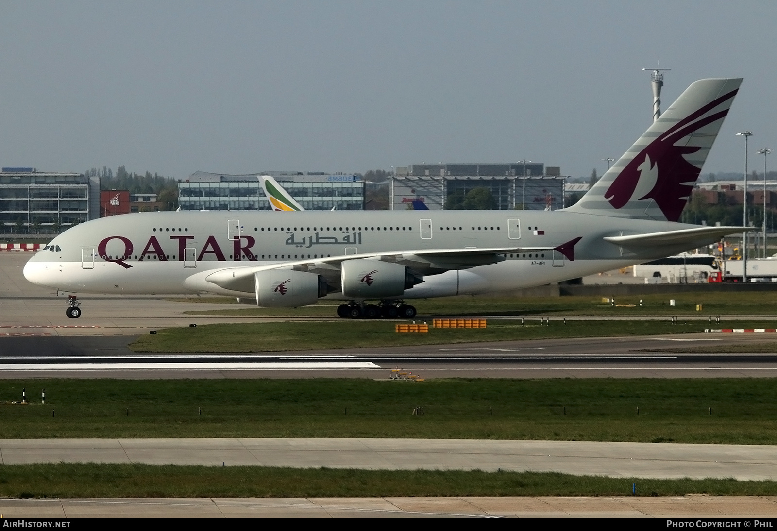 Aircraft Photo of A7-API | Airbus A380-861 | Qatar Airways | AirHistory.net #323309
