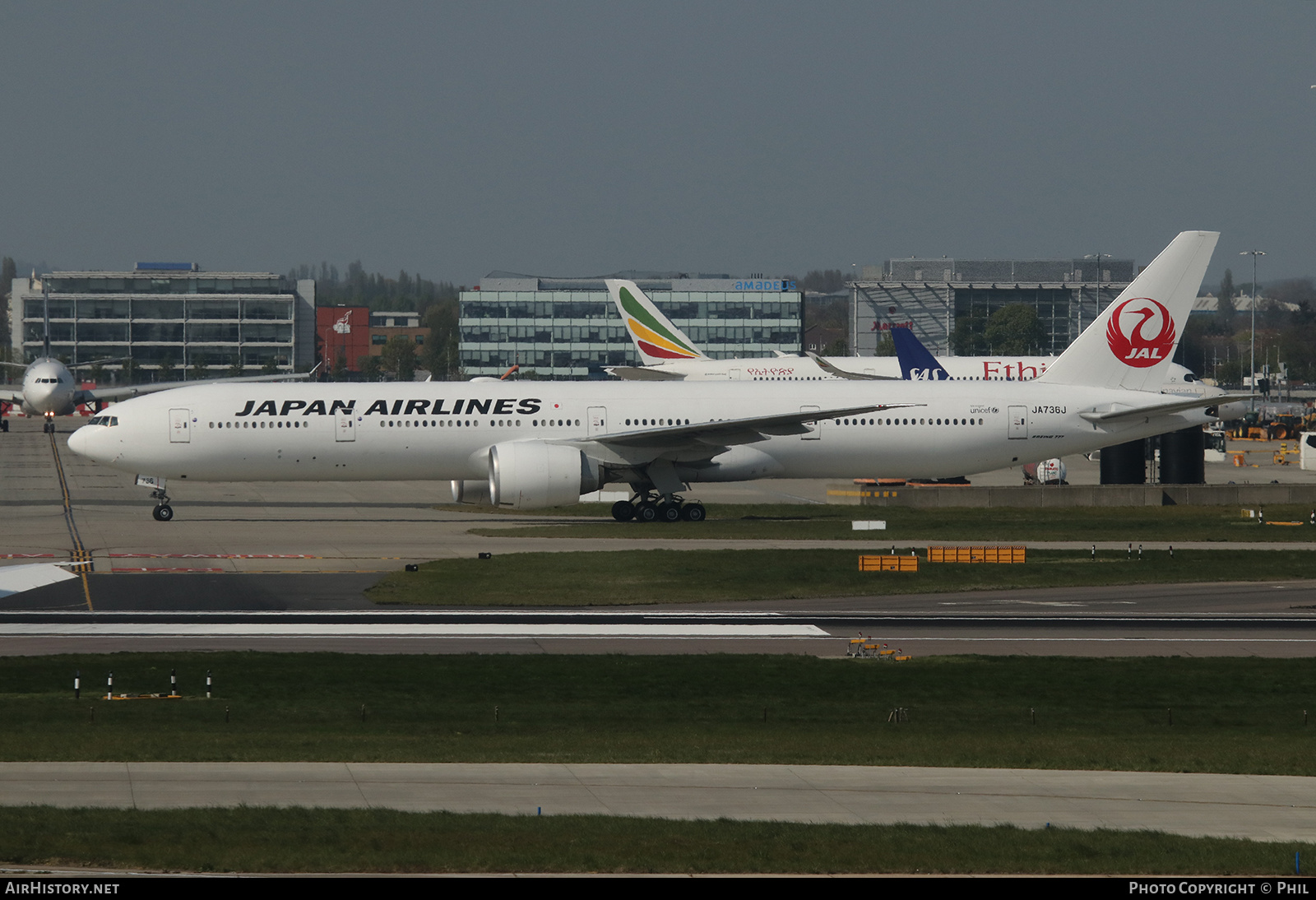 Aircraft Photo of JA736J | Boeing 777-346/ER | Japan Airlines - JAL | AirHistory.net #323316