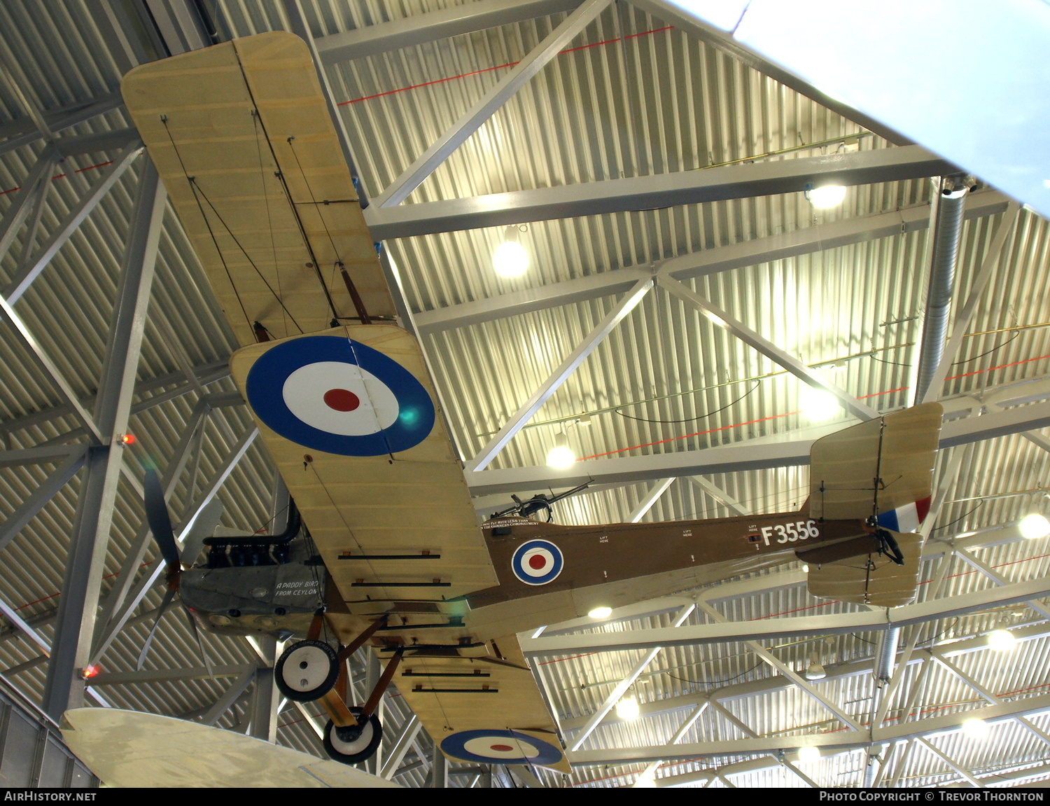 Aircraft Photo of F3556 | Royal Aircraft Factory RE-8 | UK - Air Force | AirHistory.net #323318