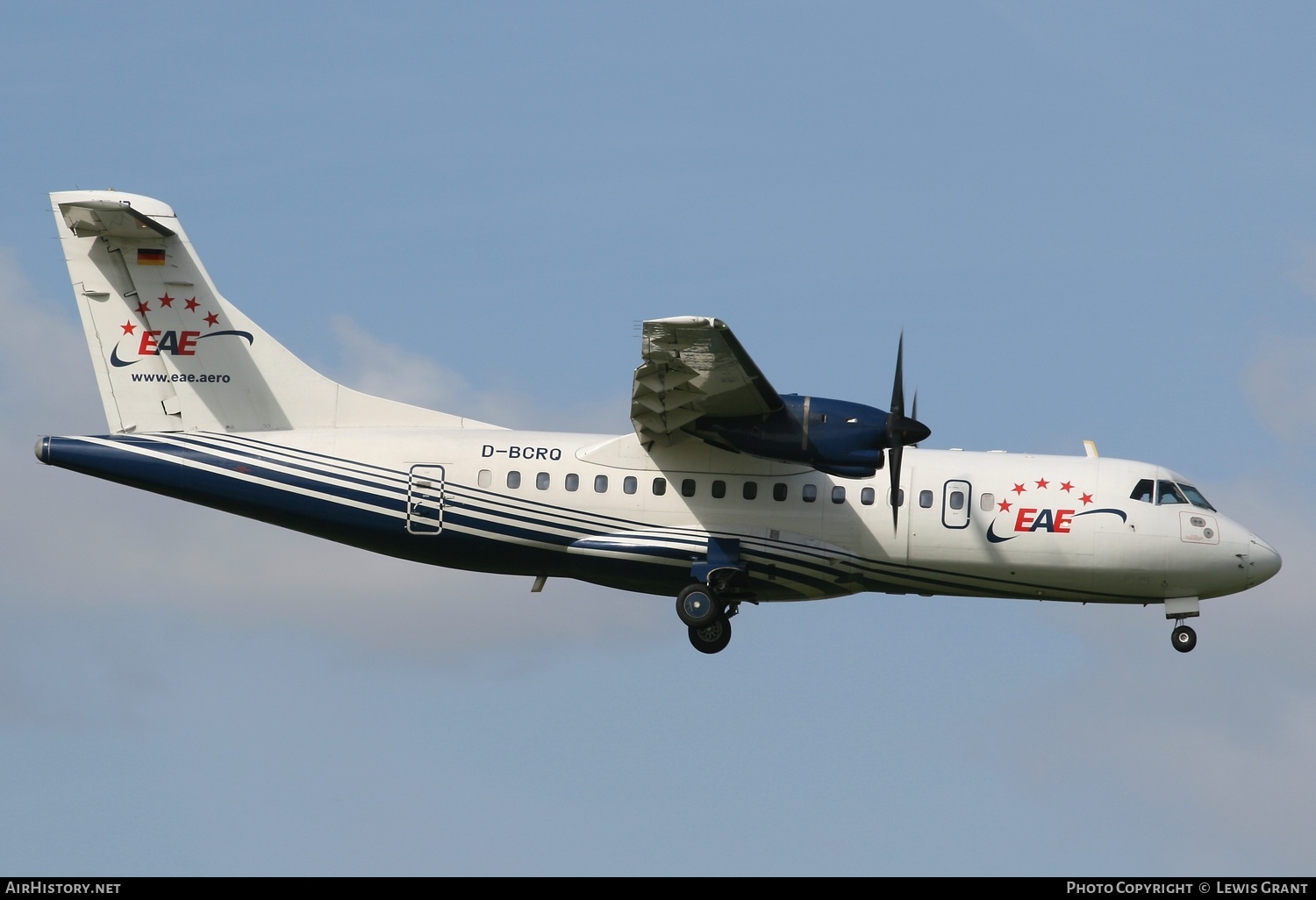 Aircraft Photo of D-BCRQ | ATR ATR-42-300 | EAE - European Air Express | AirHistory.net #323332