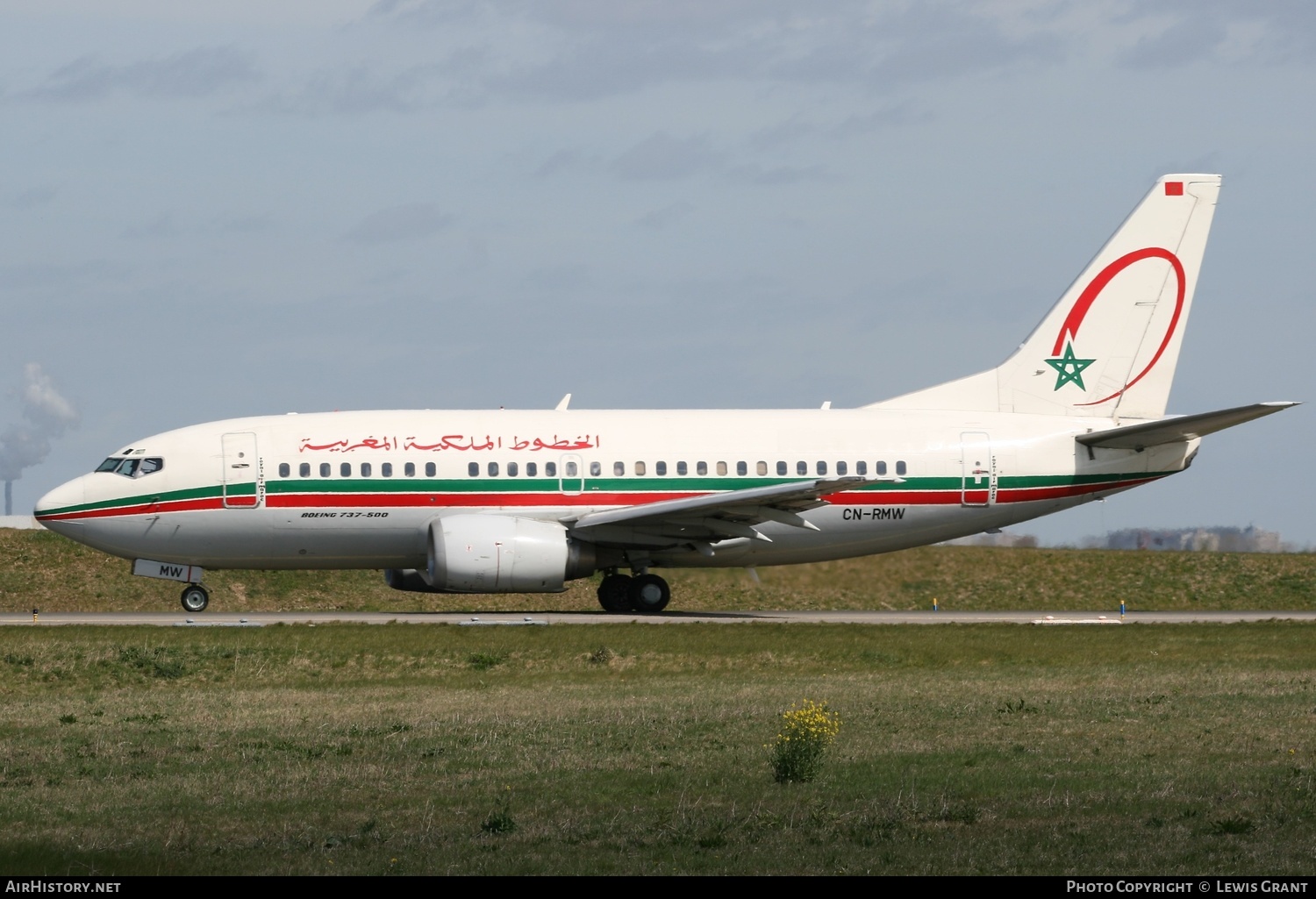 Aircraft Photo of CN-RMW | Boeing 737-5B6 | Royal Air Maroc - RAM | AirHistory.net #323338