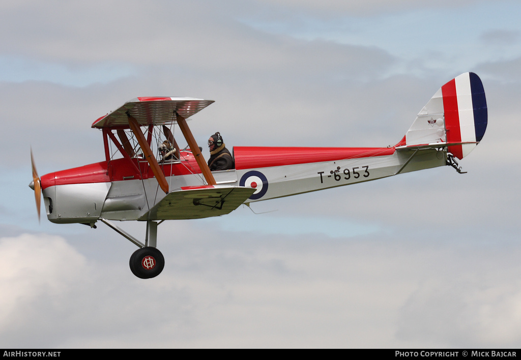 Aircraft Photo of G-ANNI / T6953 | De Havilland D.H. 82A Tiger Moth II | UK - Air Force | AirHistory.net #323340
