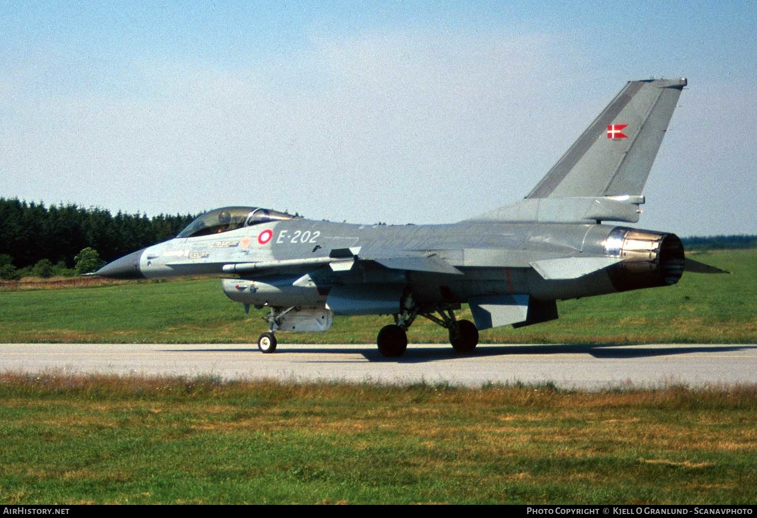 Aircraft Photo of E-202 / 78-0202 | General Dynamics F-16A Fighting Falcon | Denmark - Air Force | AirHistory.net #323361