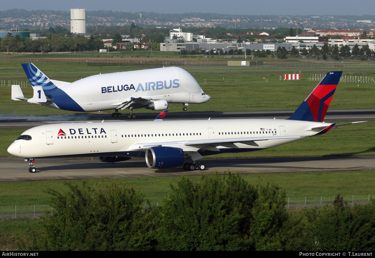 Aircraft Photo of F-WZNS | Airbus A350-941 | Delta Air Lines | AirHistory.net #323367