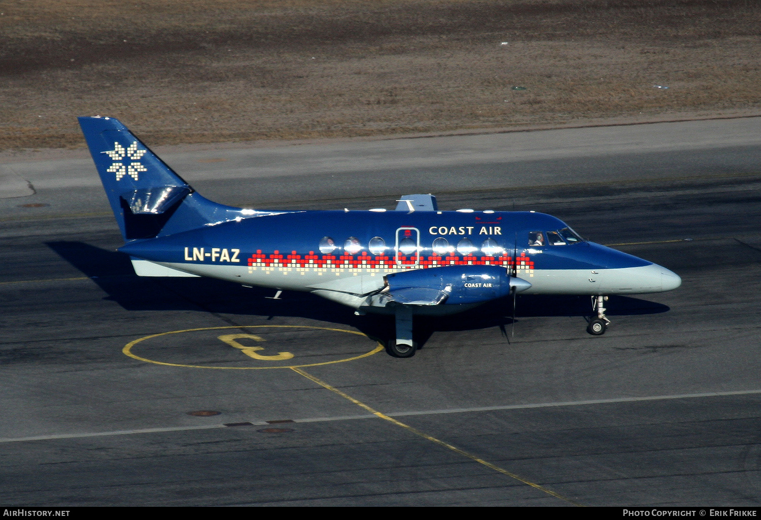 Aircraft Photo of LN-FAZ | British Aerospace BAe-3112 Jetstream 31 | Coast Air | AirHistory.net #323368