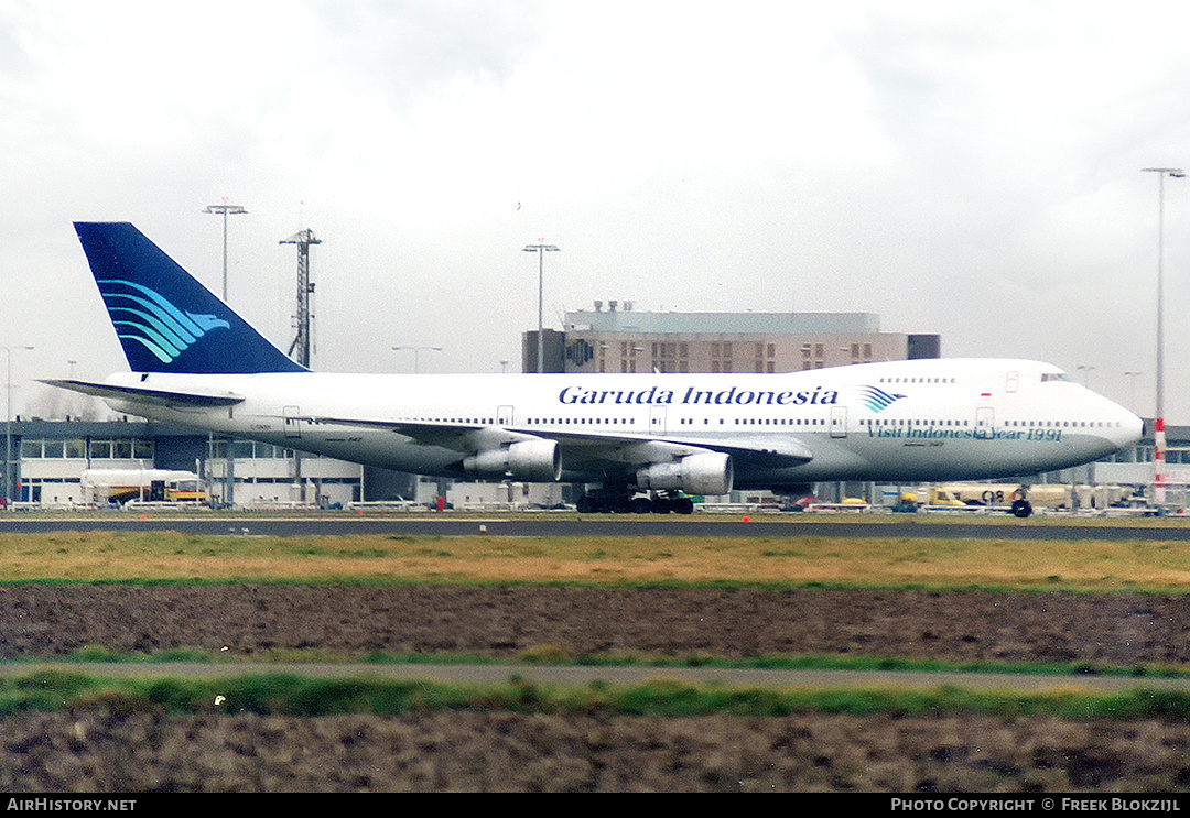 Aircraft Photo of C-GNXH | Boeing 747-129(M) | Garuda Indonesia | AirHistory.net #323370