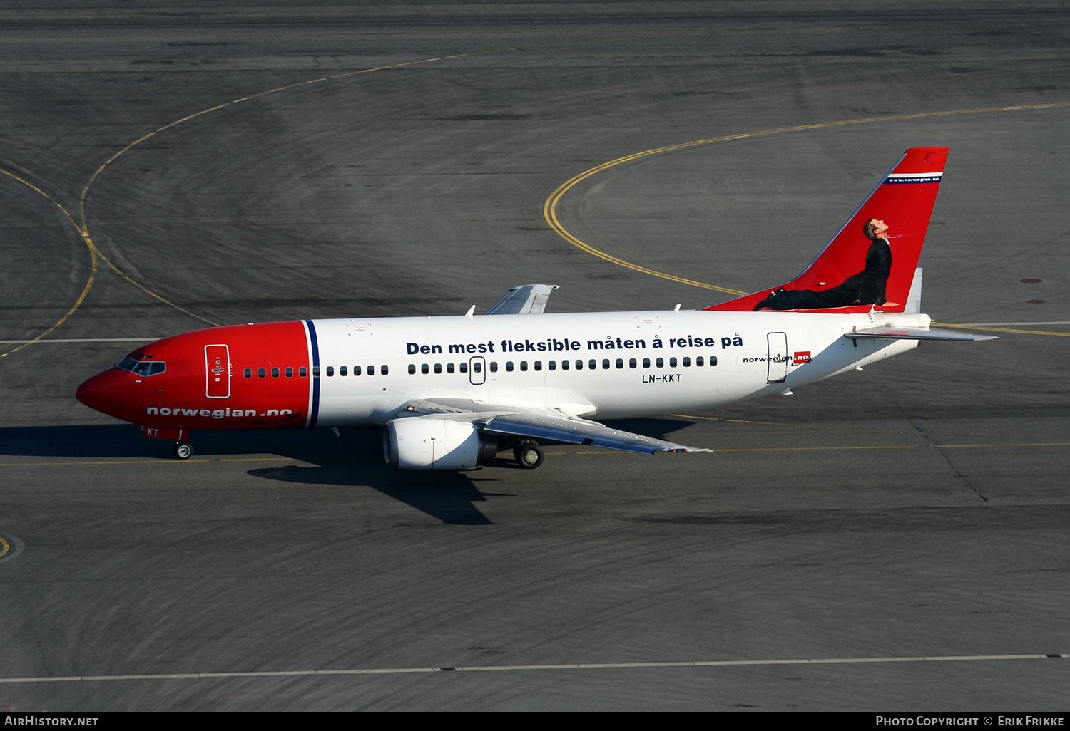 Aircraft Photo of LN-KKT | Boeing 737-3L9 | Norwegian | AirHistory.net #323379