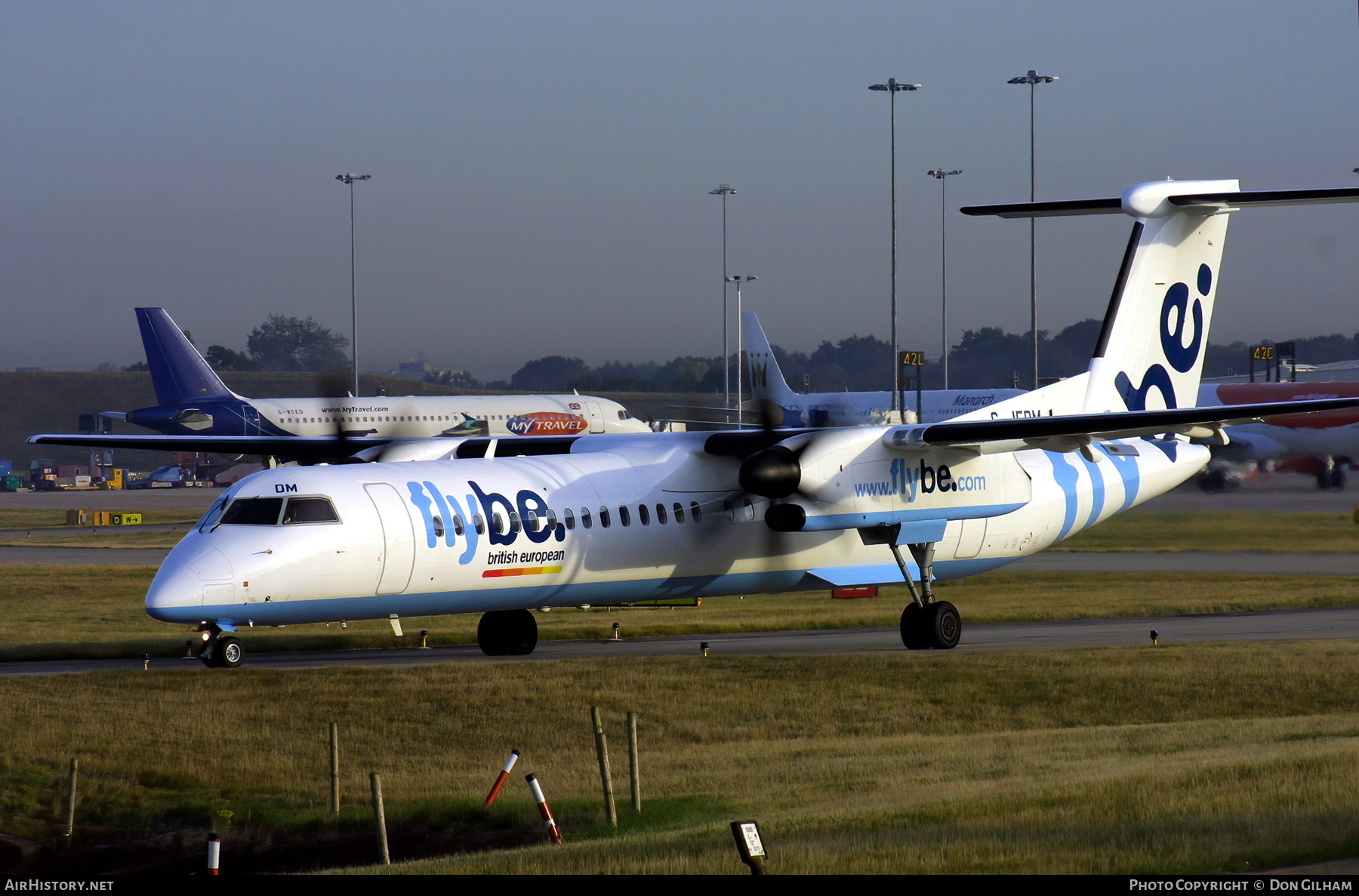 Aircraft Photo of G-JEDM | Bombardier DHC-8-402 Dash 8 | Flybe - British European | AirHistory.net #323382