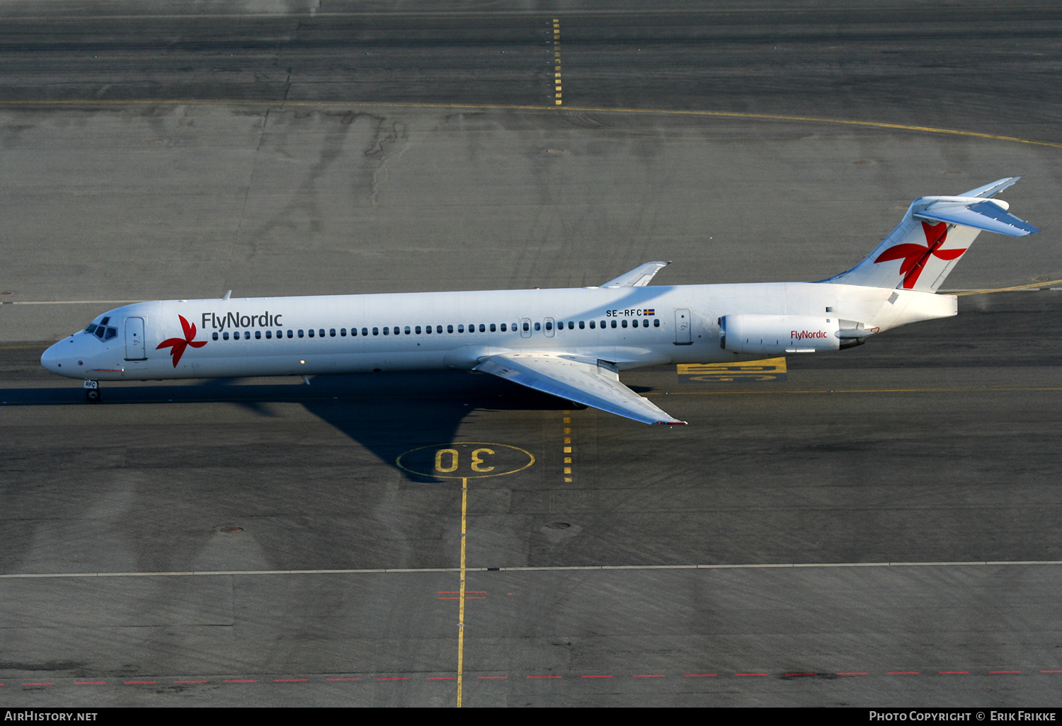 Aircraft Photo of SE-RFC | McDonnell Douglas MD-83 (DC-9-83) | FlyNordic | AirHistory.net #323394