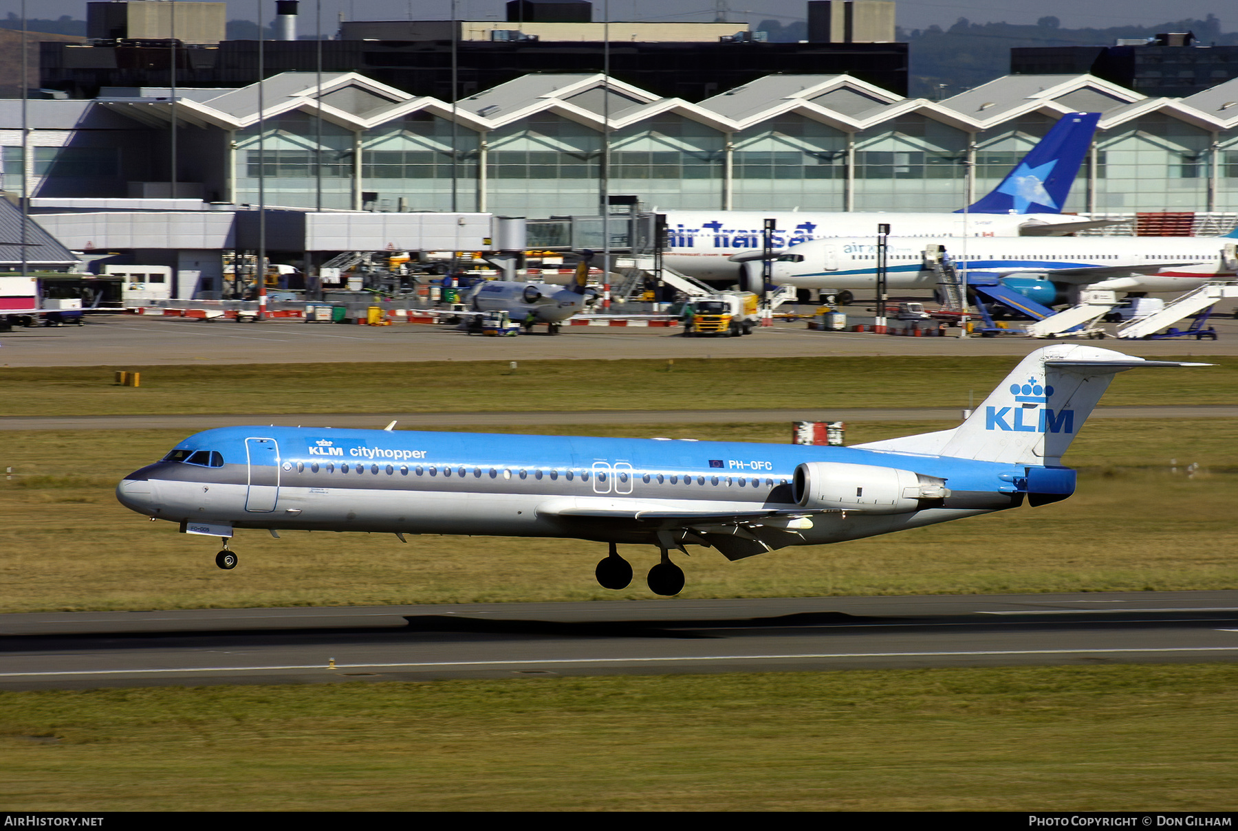 Aircraft Photo of PH-OFC | Fokker 100 (F28-0100) | KLM Cityhopper | AirHistory.net #323412