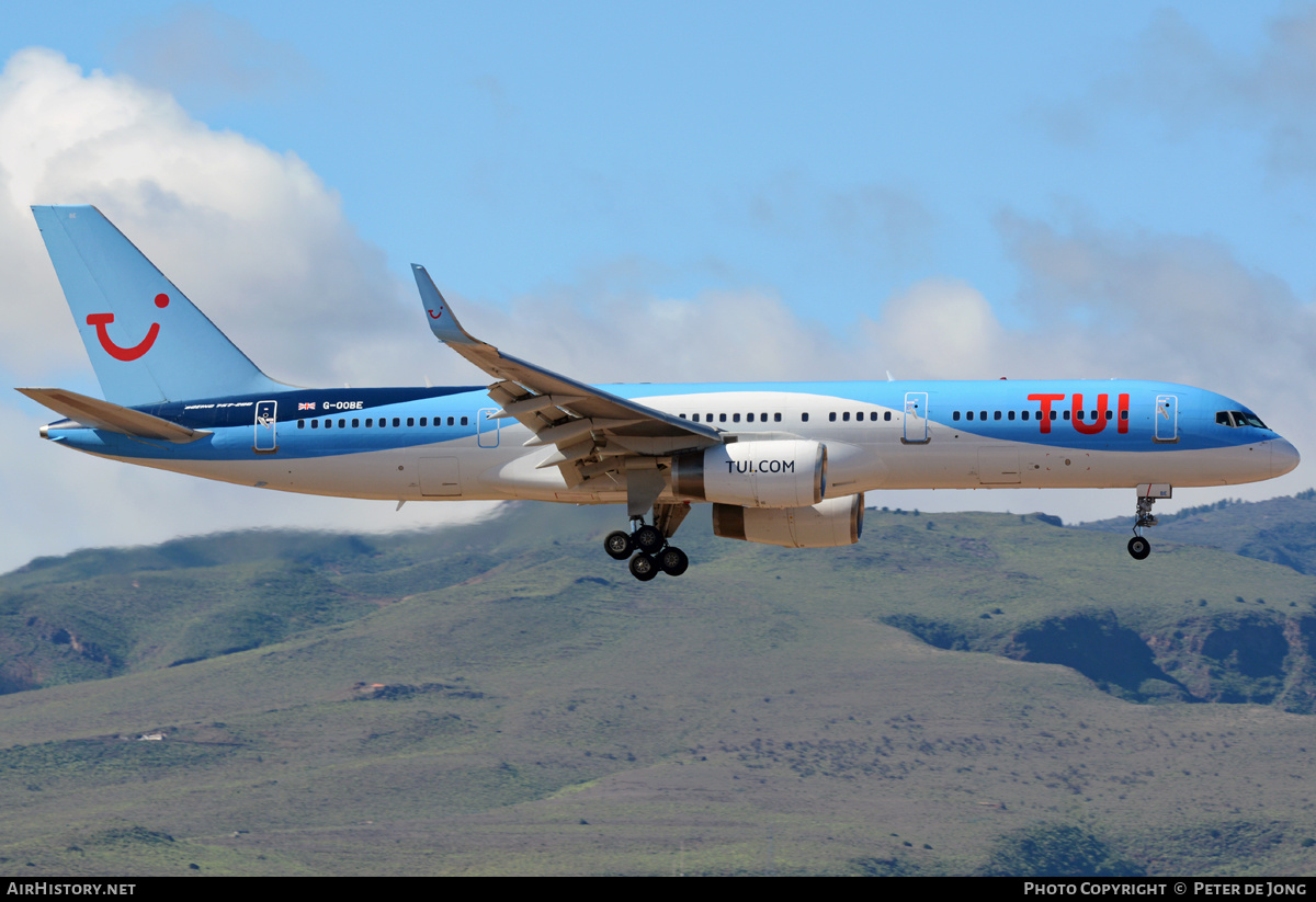 Aircraft Photo of G-OOBE | Boeing 757-28A | TUI | AirHistory.net #323424