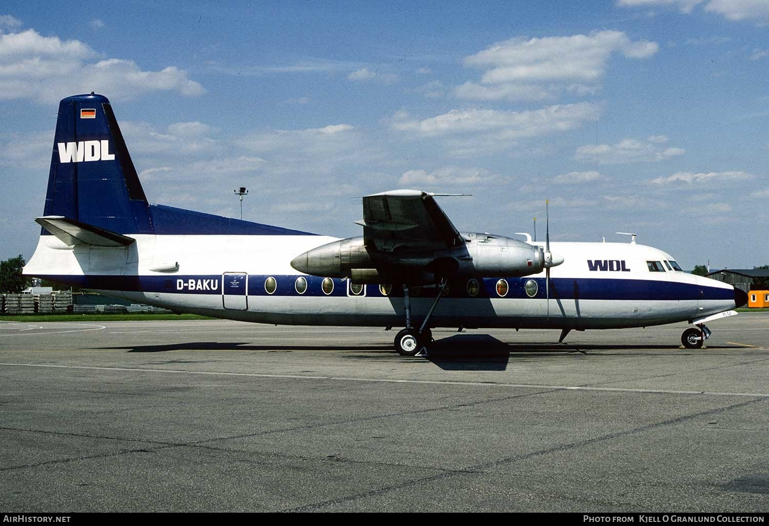 Aircraft Photo of D-BAKU | Fokker F27-200 Friendship | WDL Aviation | AirHistory.net #323441