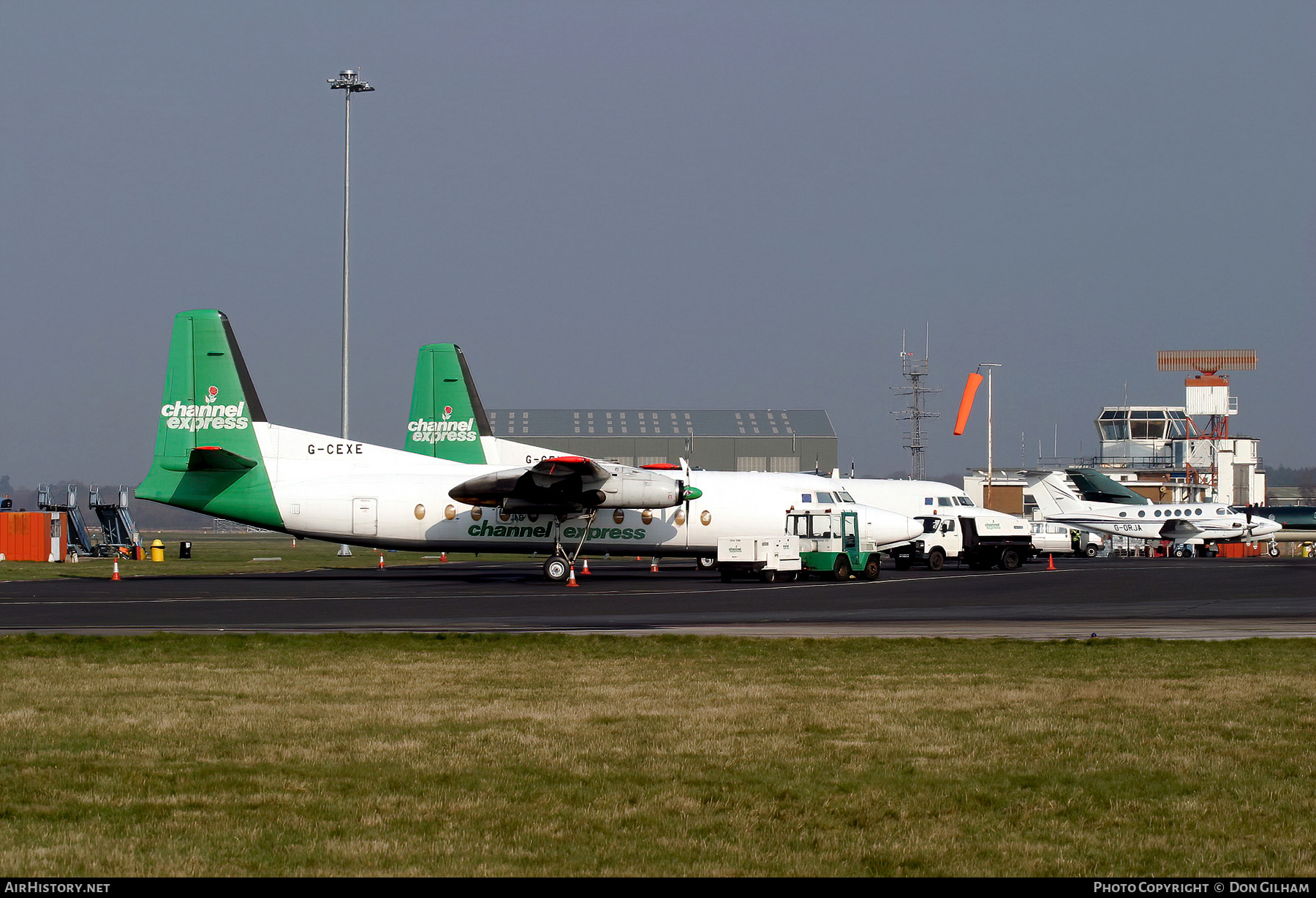 Aircraft Photo of G-CEXE | Fokker F27-500F Friendship | Channel Express | AirHistory.net #323450