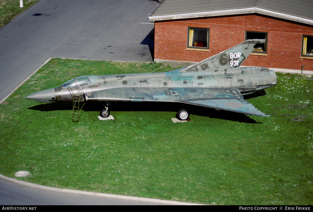 Aircraft Photo of 35931 | Saab S35E Draken | Denmark - Air Force | AirHistory.net #323459