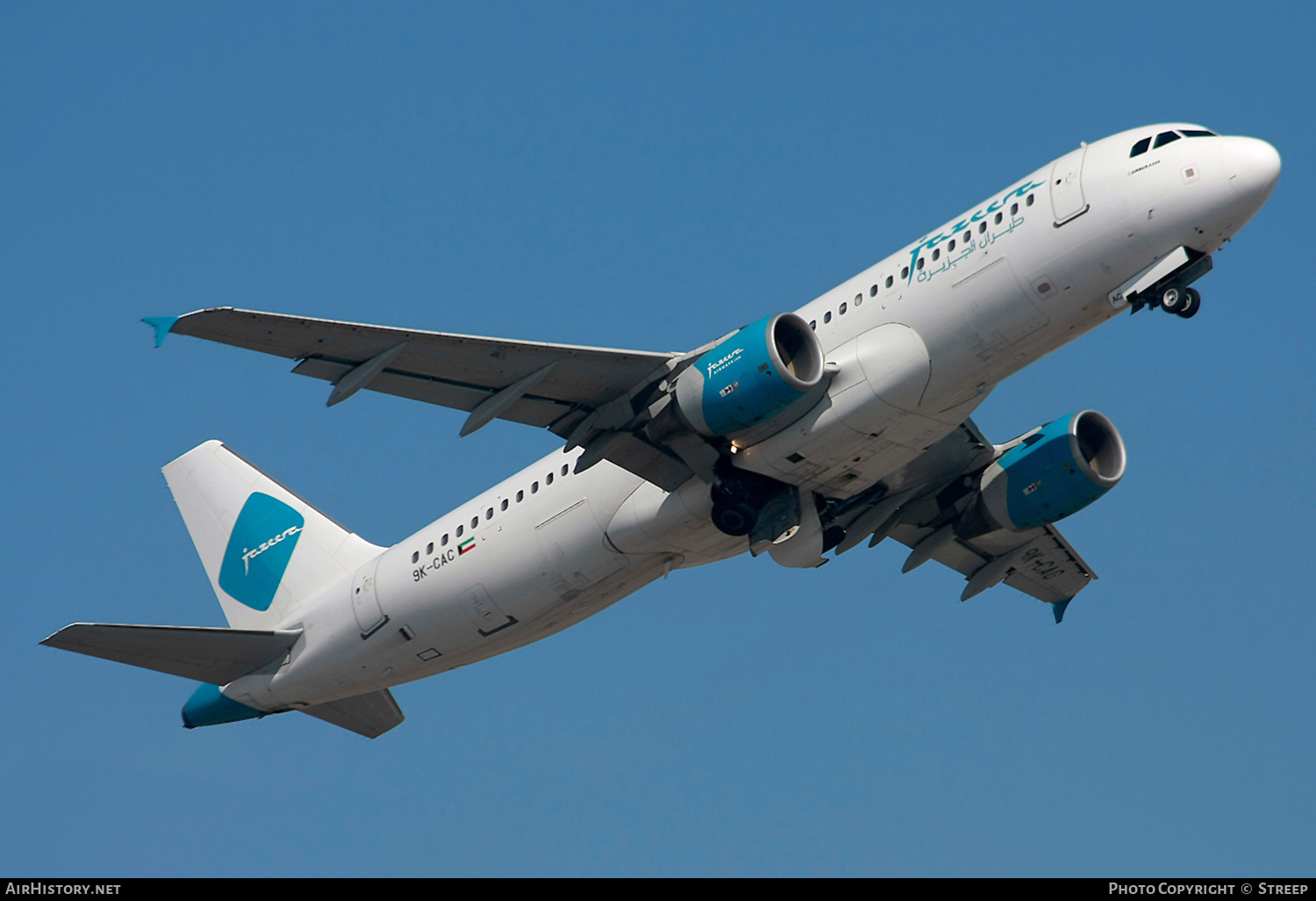 Aircraft Photo of 9K-CAC | Airbus A320-214 | Jazeera Airways | AirHistory.net #323464