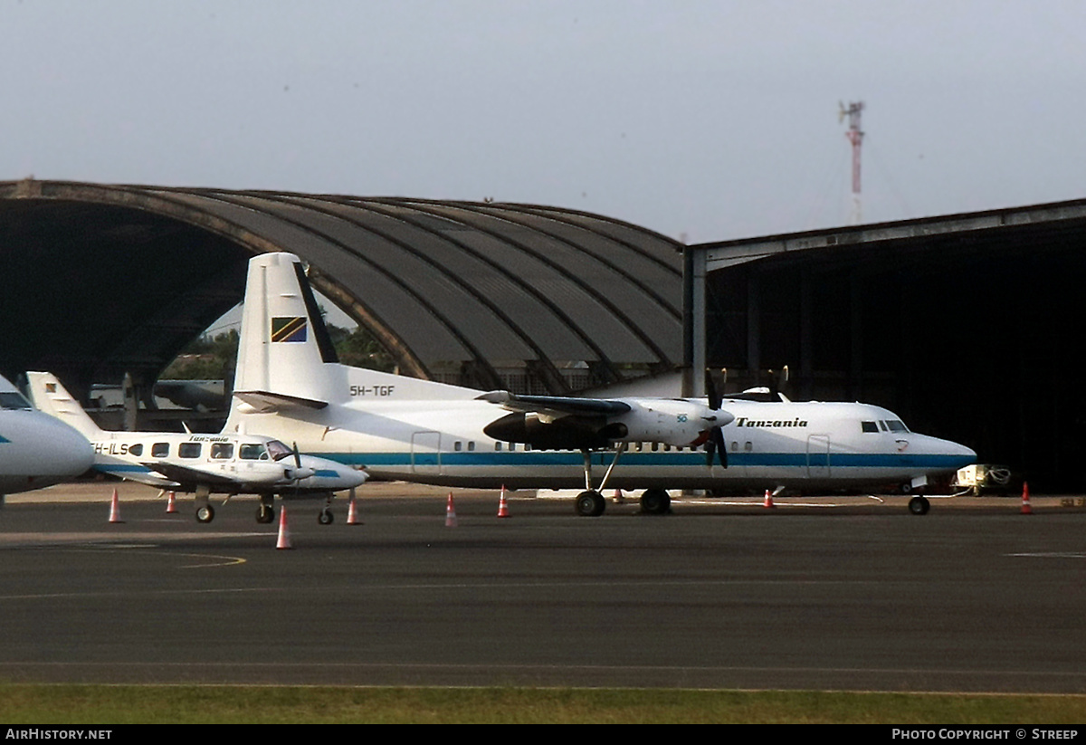 Aircraft Photo of 5H-TGF | Fokker 50 | Tanzania Government | AirHistory.net #323468