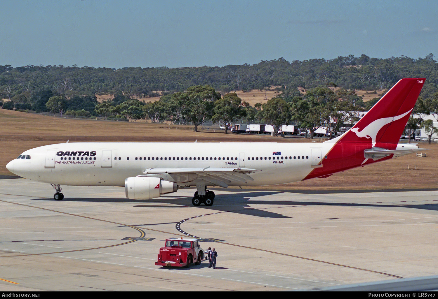 Aircraft Photo of VH-TAE | Airbus A300B4-203 | Qantas | AirHistory.net #323488