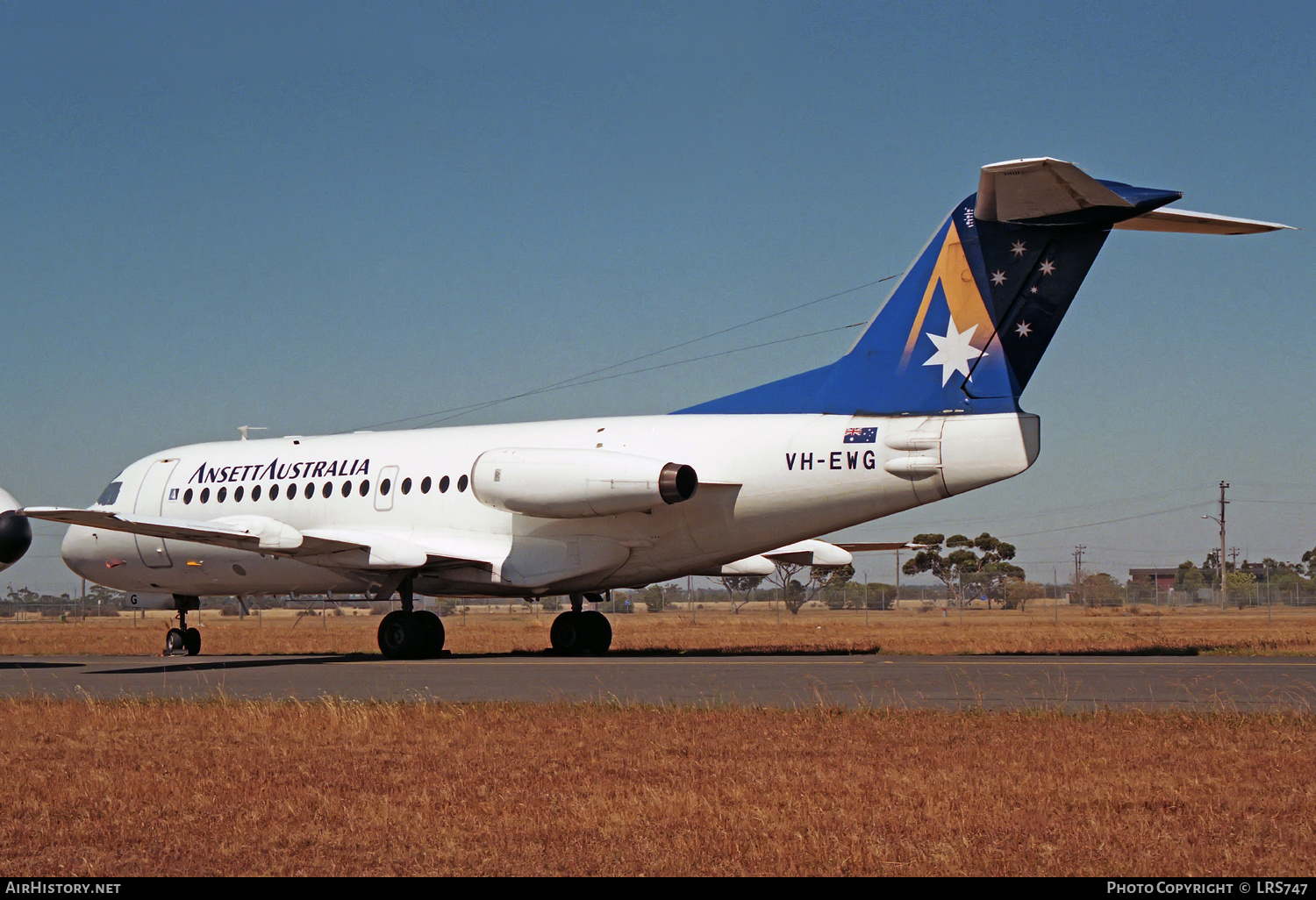 Aircraft Photo of VH-EWG | Fokker F28-3000 Fellowship | Ansett Australia | AirHistory.net #323492