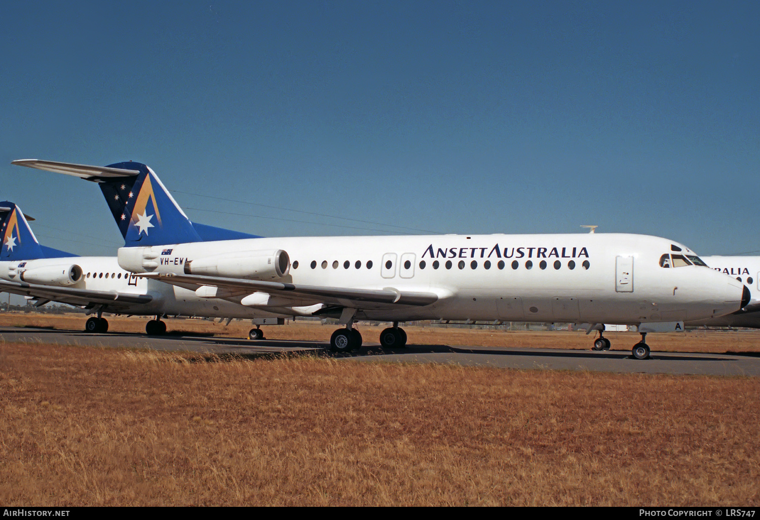 Aircraft Photo of VH-EWA | Fokker F28-4000 Fellowship | Ansett Australia | AirHistory.net #323493