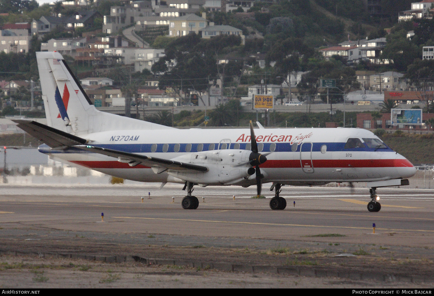 Aircraft Photo of N370AM | Saab 340B | American Eagle | AirHistory.net #323499
