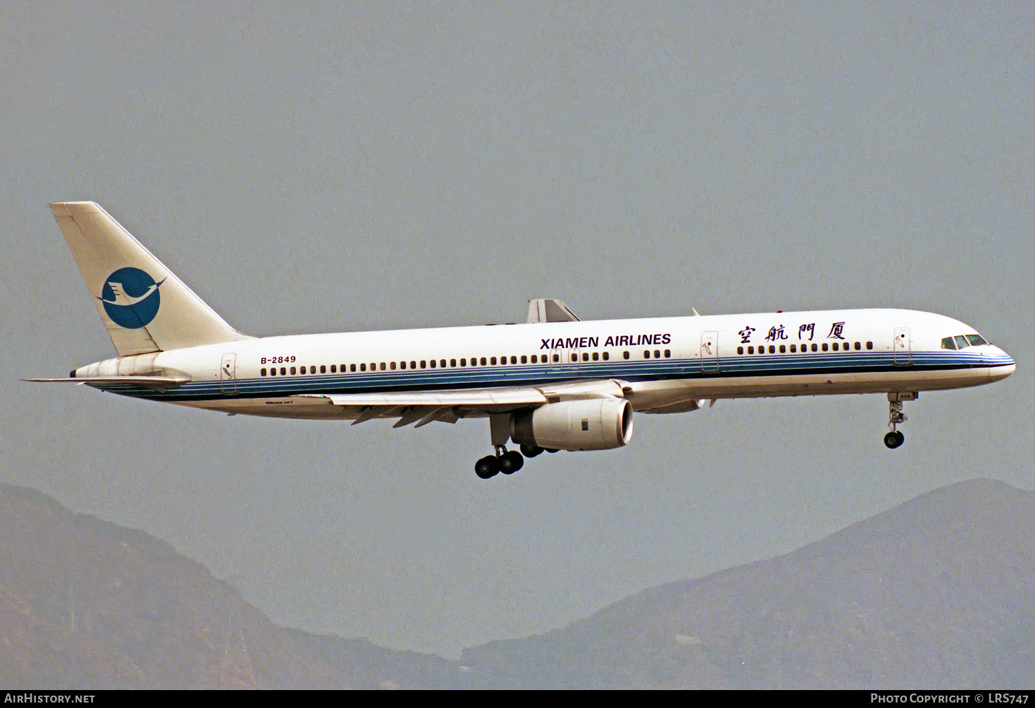 Aircraft Photo of B-2849 | Boeing 757-25C | Xiamen Airlines | AirHistory.net #323508