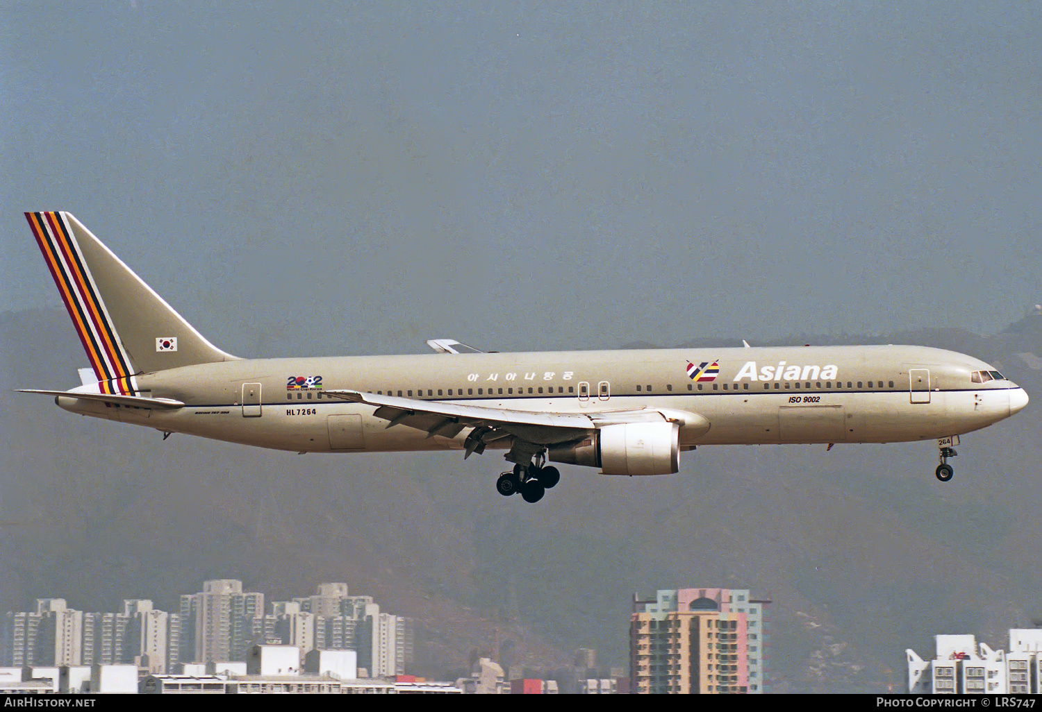 Aircraft Photo of HL7264 | Boeing 767-38E/ER | Asiana Airlines | AirHistory.net #323509