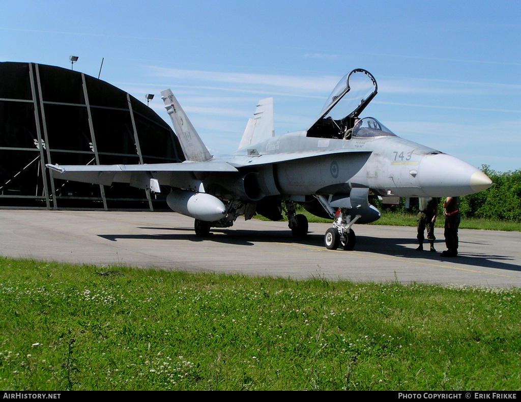 Aircraft Photo of 188743 | McDonnell Douglas CF-188 Hornet | Canada - Air Force | AirHistory.net #323513