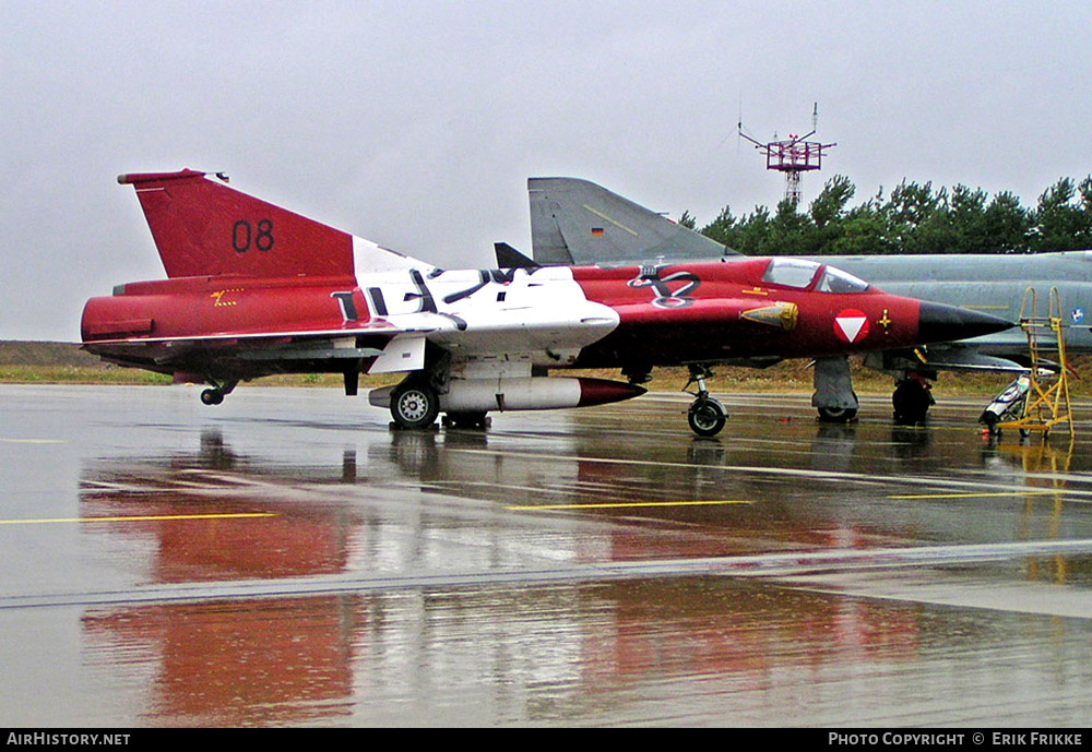 Aircraft Photo of 08 | Saab J35Oe Draken | Austria - Air Force | AirHistory.net #323515