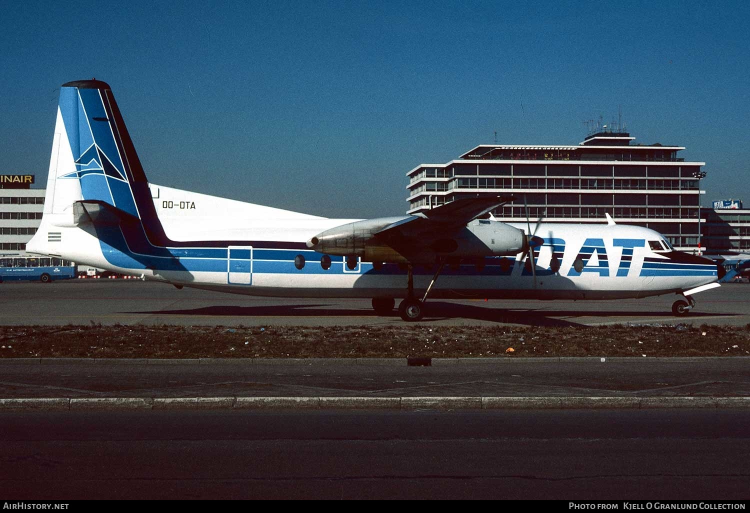 Aircraft Photo of OO-DTA | Fairchild Hiller FH-227B | Delta Air Transport - DAT | AirHistory.net #323522