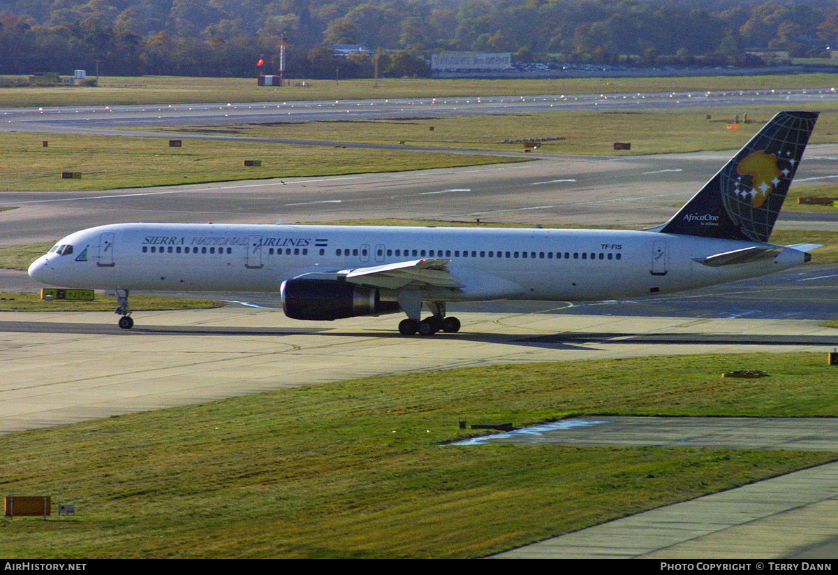 Aircraft Photo of TF-FIS | Boeing 757-256 | Sierra National Airlines | AirHistory.net #323543