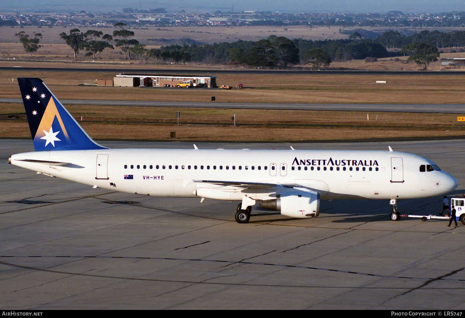 Aircraft Photo of VH-HYE | Airbus A320-211 | Ansett Australia | AirHistory.net #323548