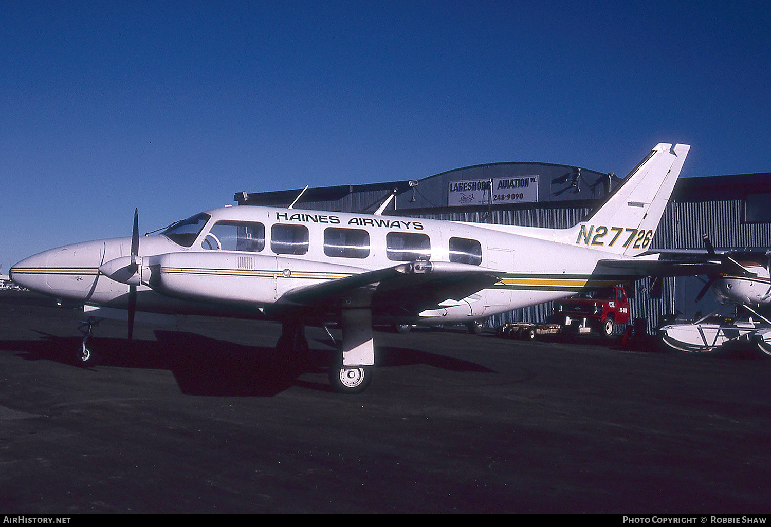 Aircraft Photo of N27726 | Piper PA-31-350 Navajo Chieftain | Haines Airways | AirHistory.net #323549