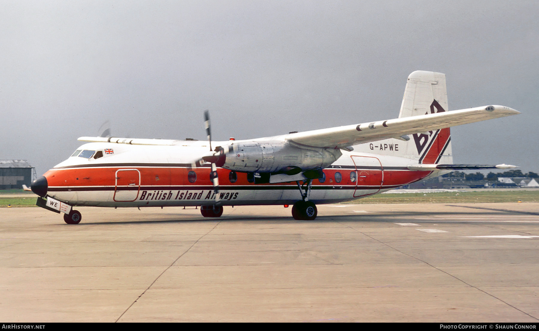 Aircraft Photo of G-APWE | Handley Page HPR-7 Herald 201 | British Island Airways - BIA | AirHistory.net #323562