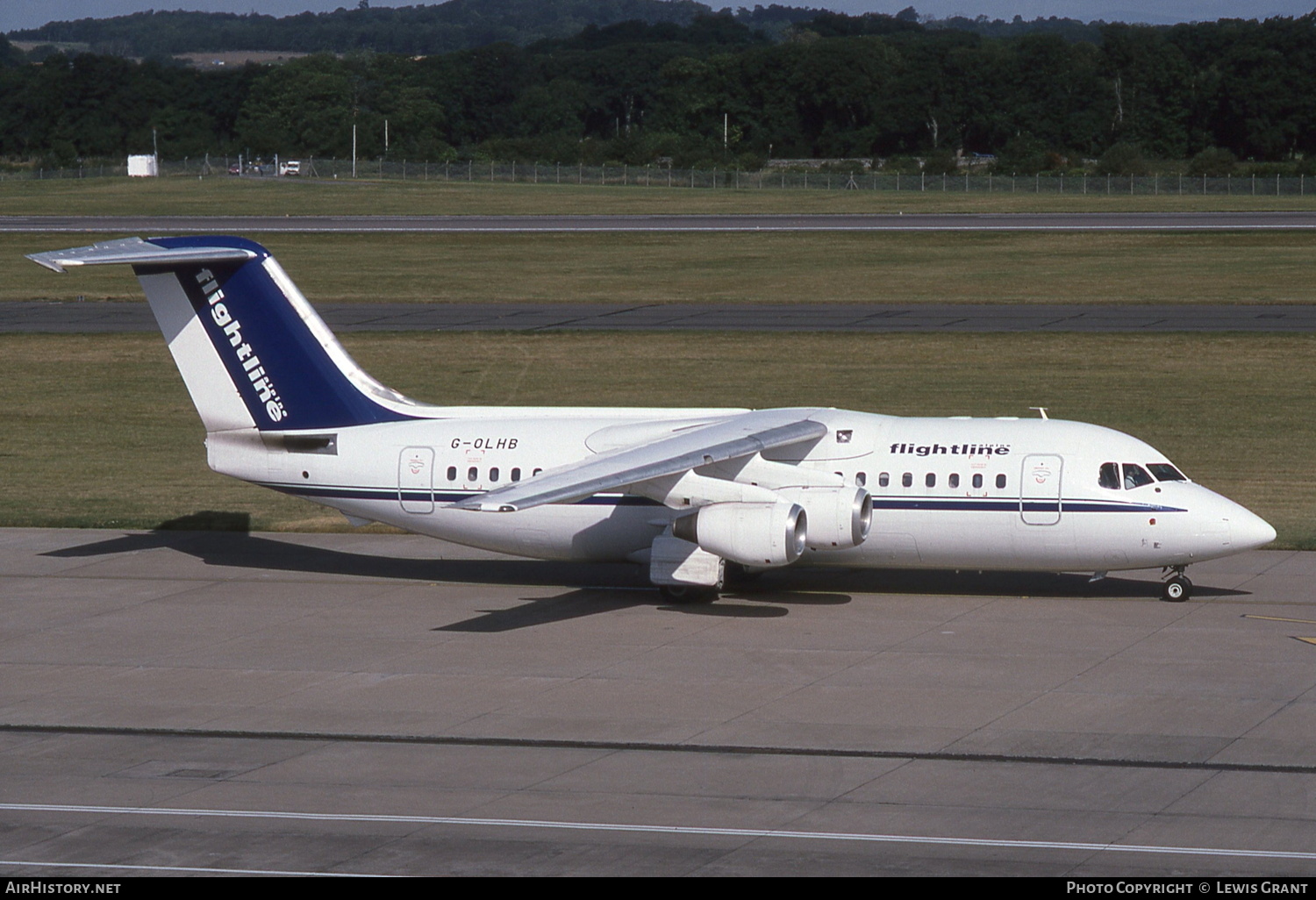 Aircraft Photo of G-OLHB | British Aerospace BAe-146-200 | Flightline | AirHistory.net #323573