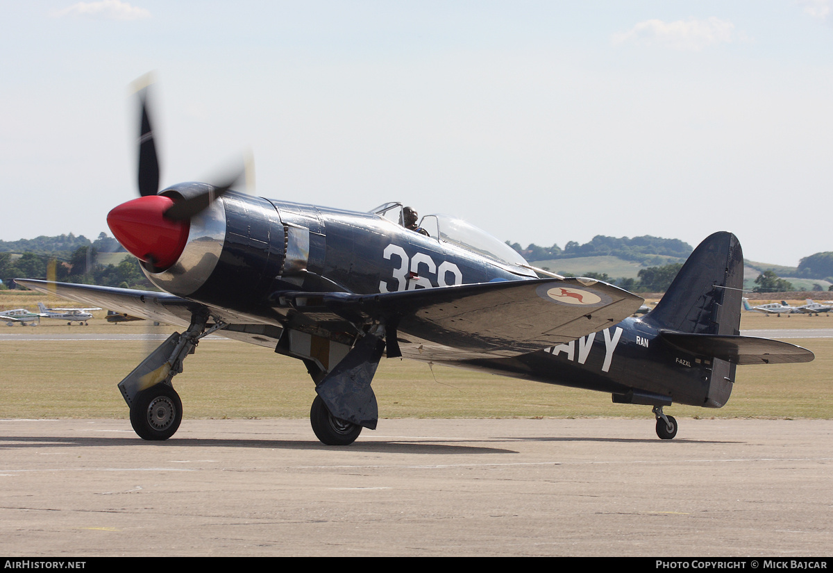 Aircraft Photo of F-AZXL | Hawker Fury FB10 | Australia - Navy | AirHistory.net #323574