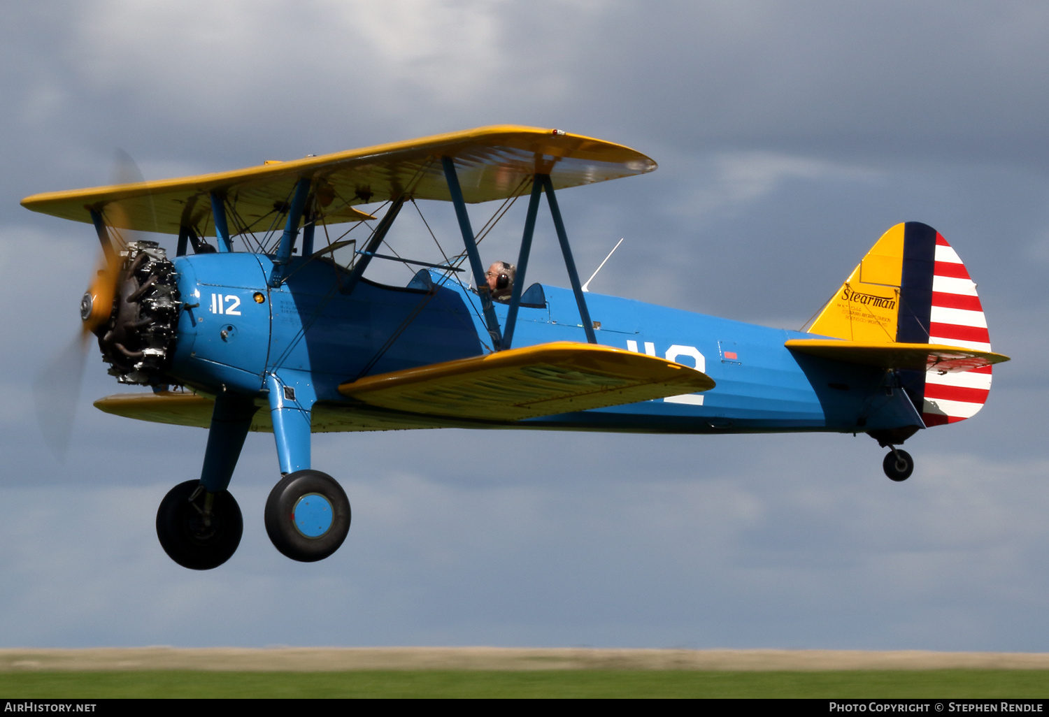 Aircraft Photo of G-BSWC | Boeing PT-13D Kaydet (E75) | USA - Army | AirHistory.net #323582