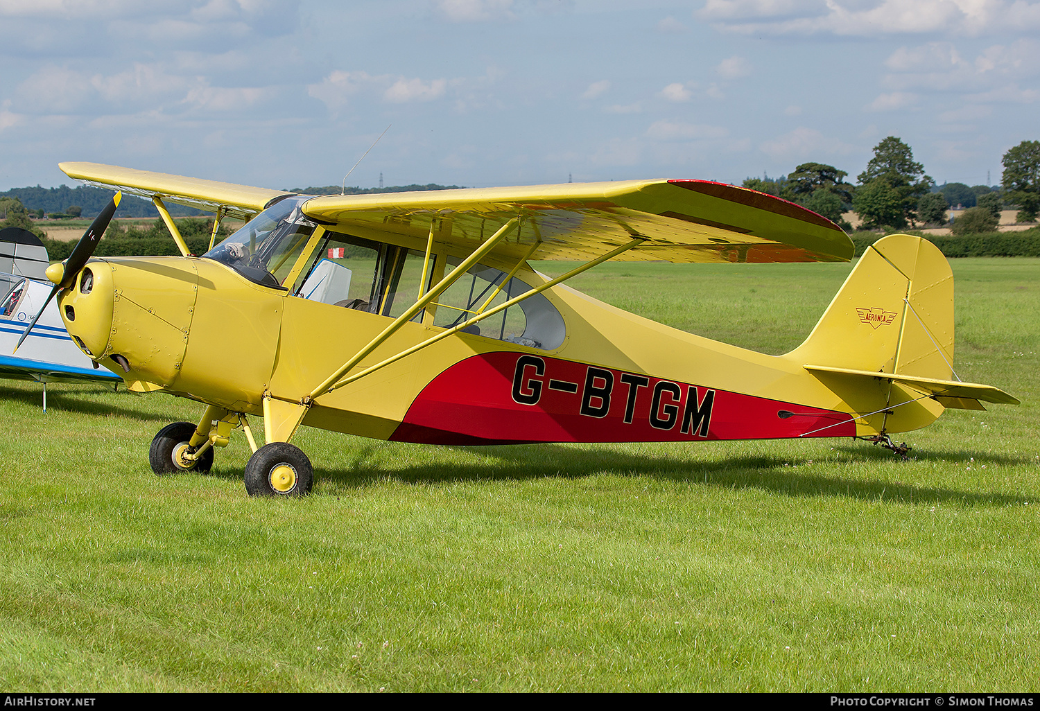 Aircraft Photo of G-BTGM | Aeronca 7AC Champion | AirHistory.net #323583