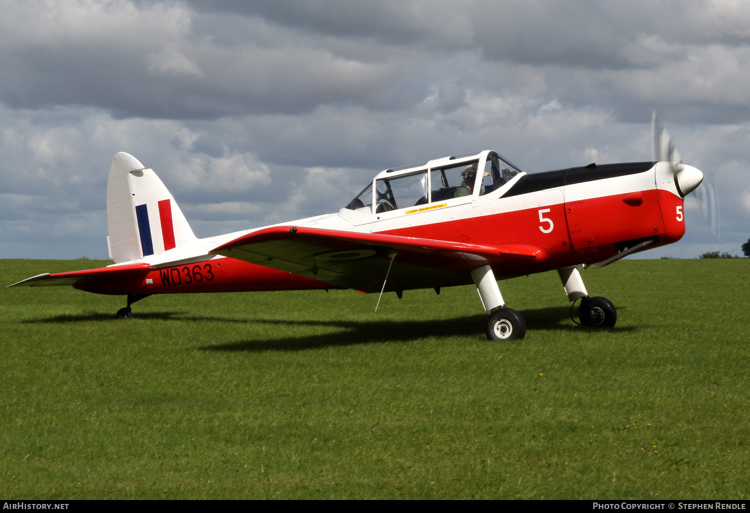 Aircraft Photo of G-BCIH / WD363 | De Havilland DHC-1 Chipmunk Mk22 | UK - Air Force | AirHistory.net #323595