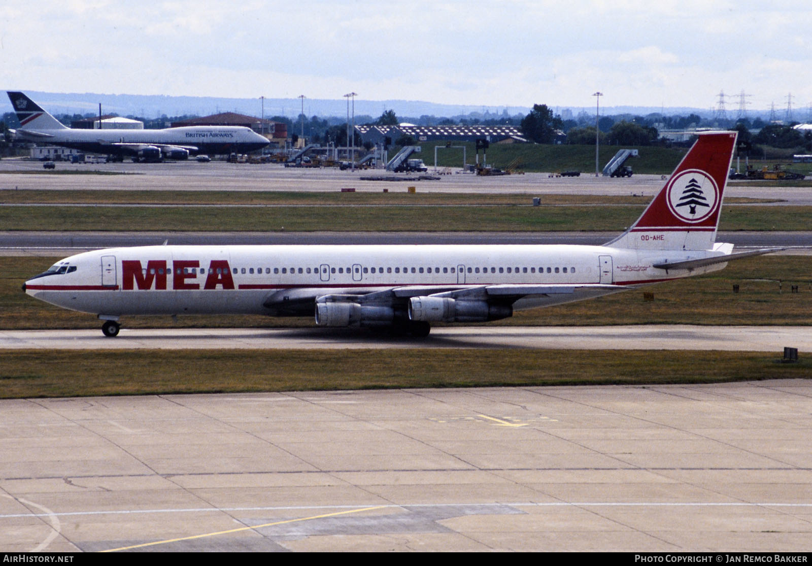 Aircraft Photo of OD-AHE | Boeing 707-323C | MEA - Middle East Airlines | AirHistory.net #323613