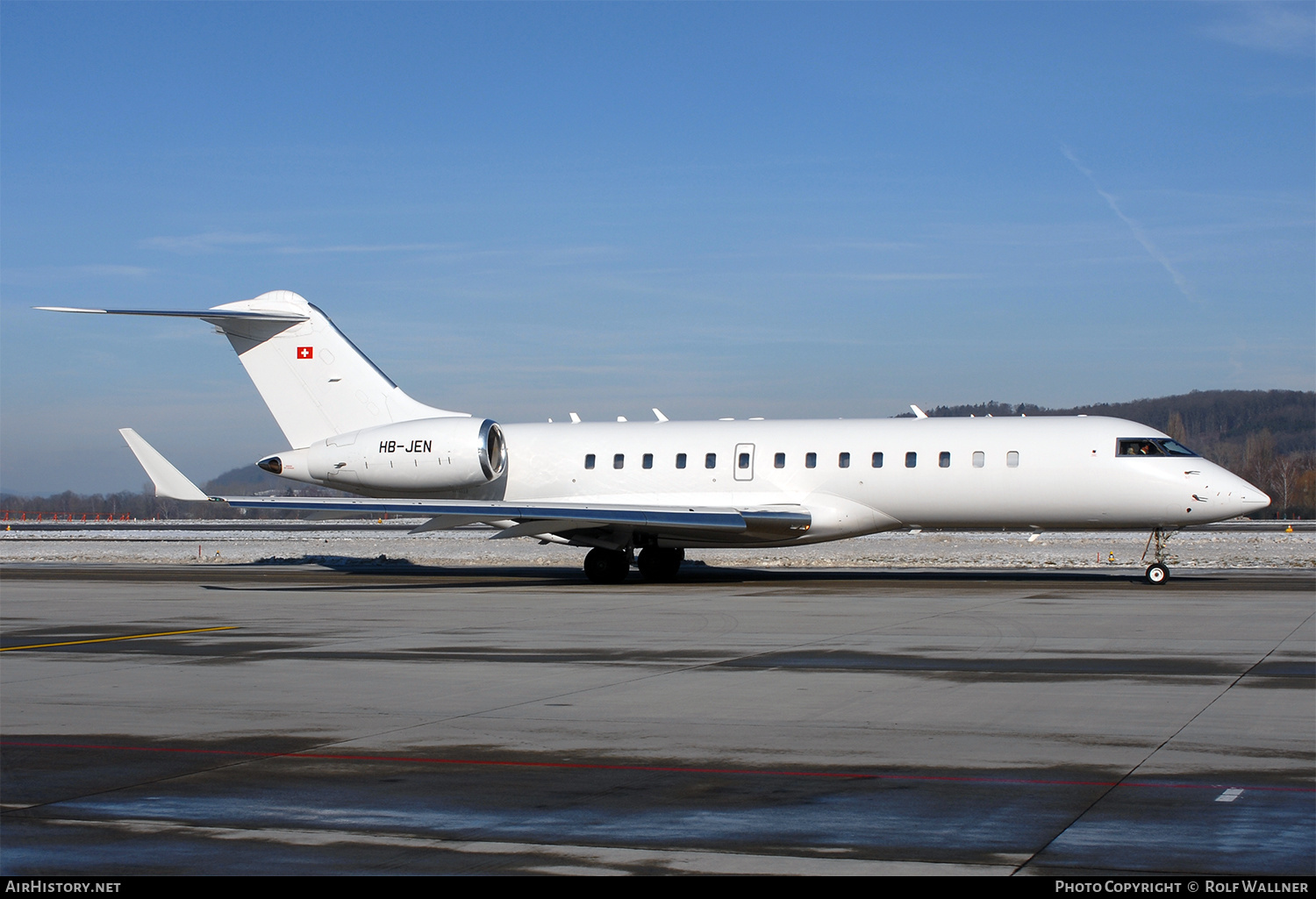 Aircraft Photo of HB-JEN | Bombardier Global Express (BD-700-1A10) | AirHistory.net #323619