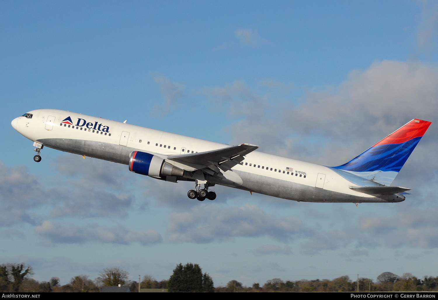 Aircraft Photo of N155DL | Boeing 767-3P6/ER | Delta Air Lines | AirHistory.net #323633